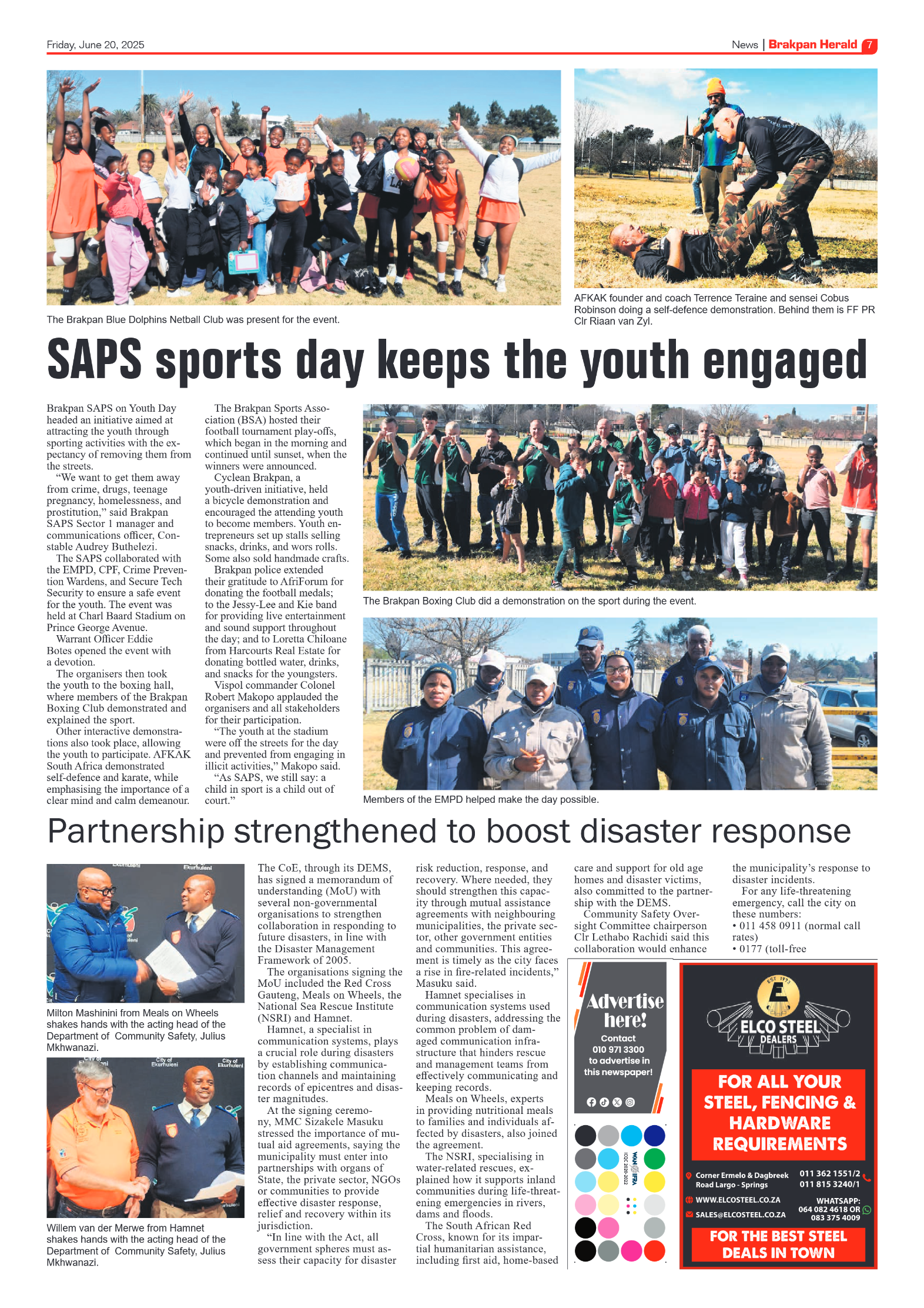 Brakpan Herald 20 June 2025 page 7