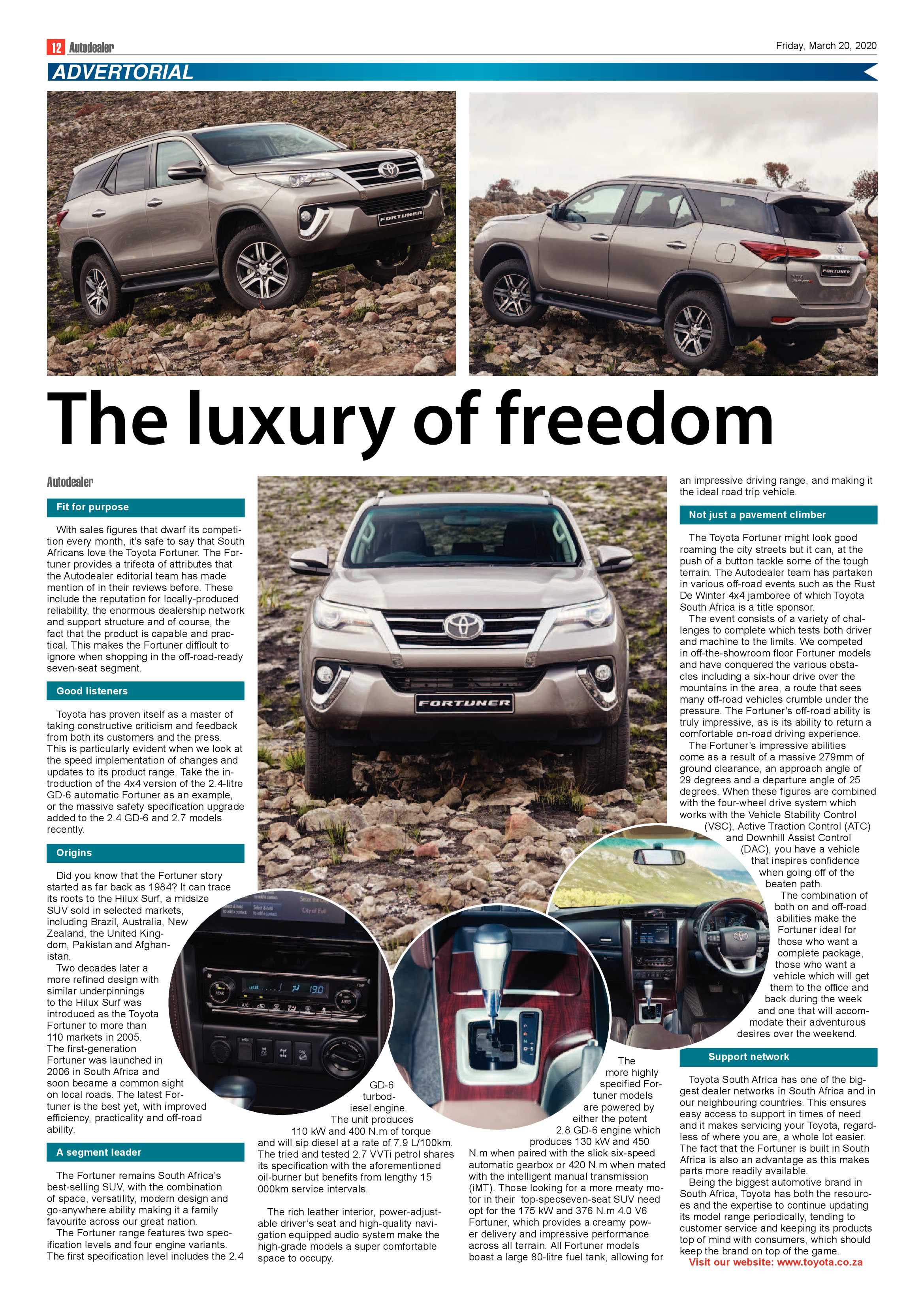 Brakpan Herald 20 March 2020 page 12