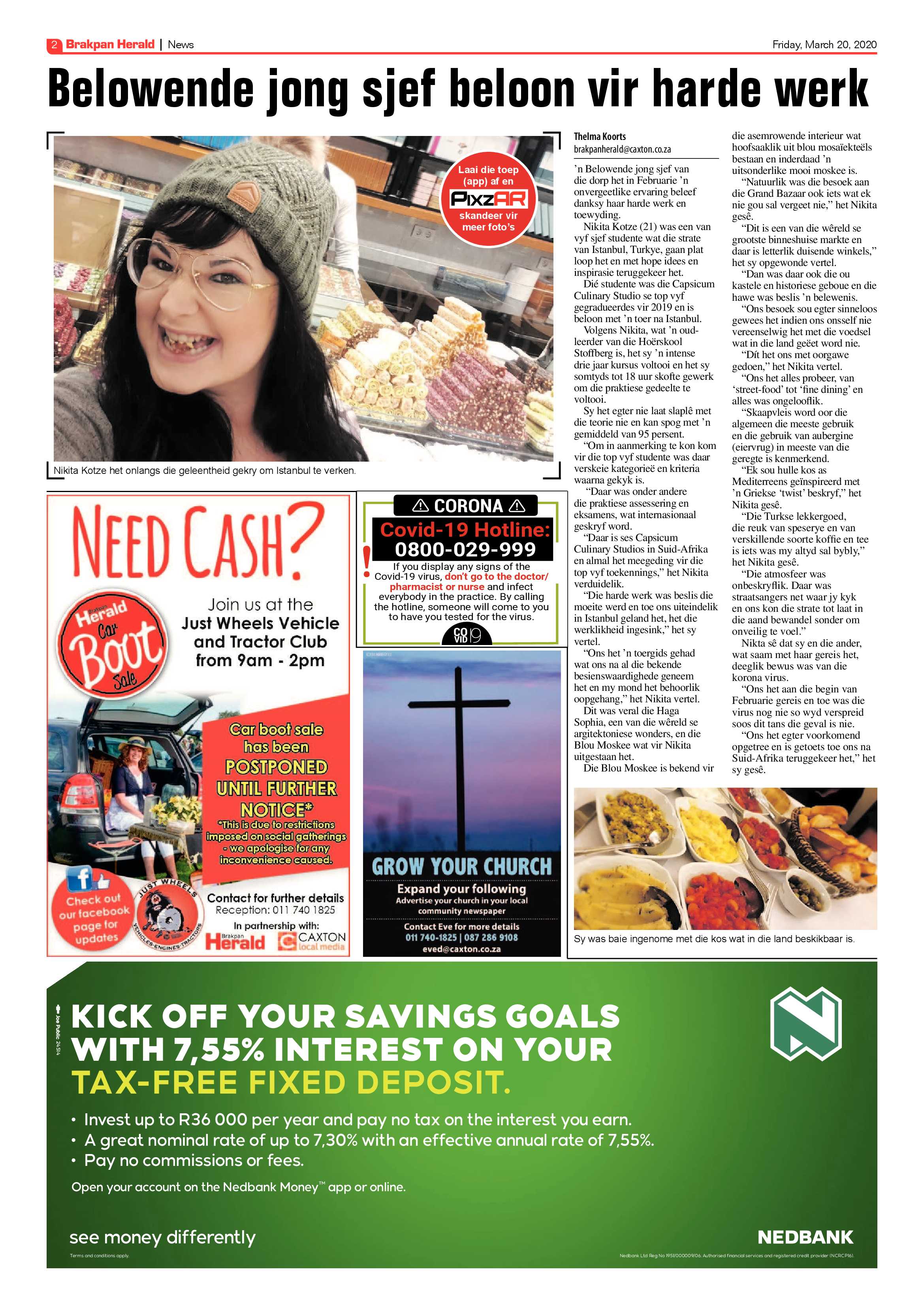 Brakpan Herald 20 March 2020 page 2