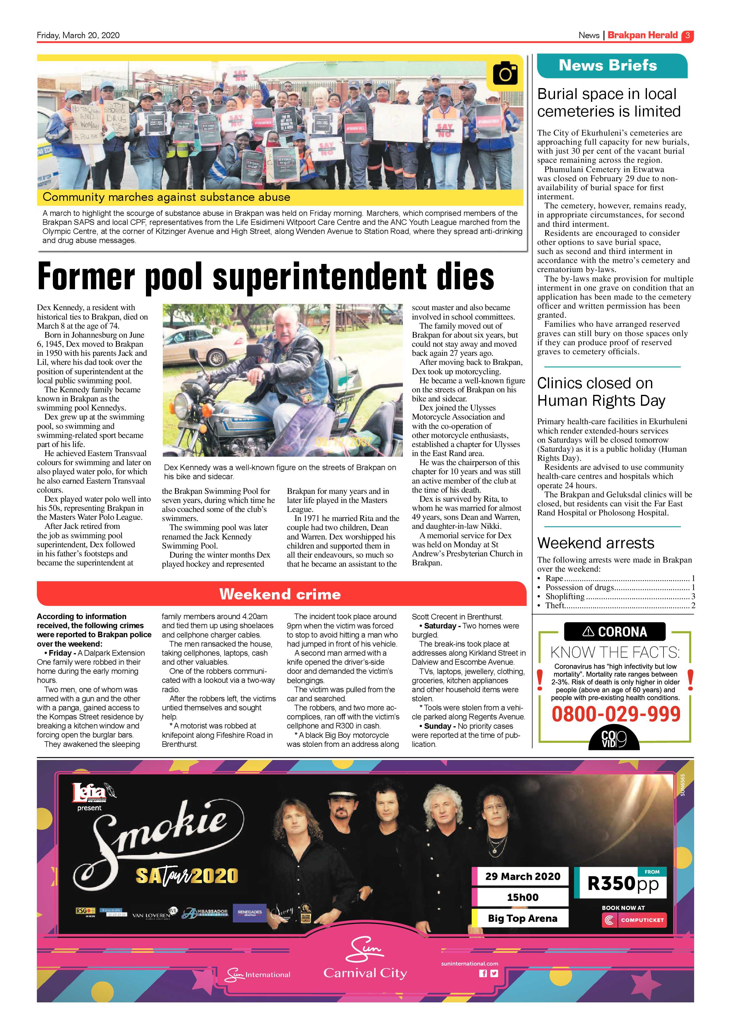 Brakpan Herald 20 March 2020 page 3
