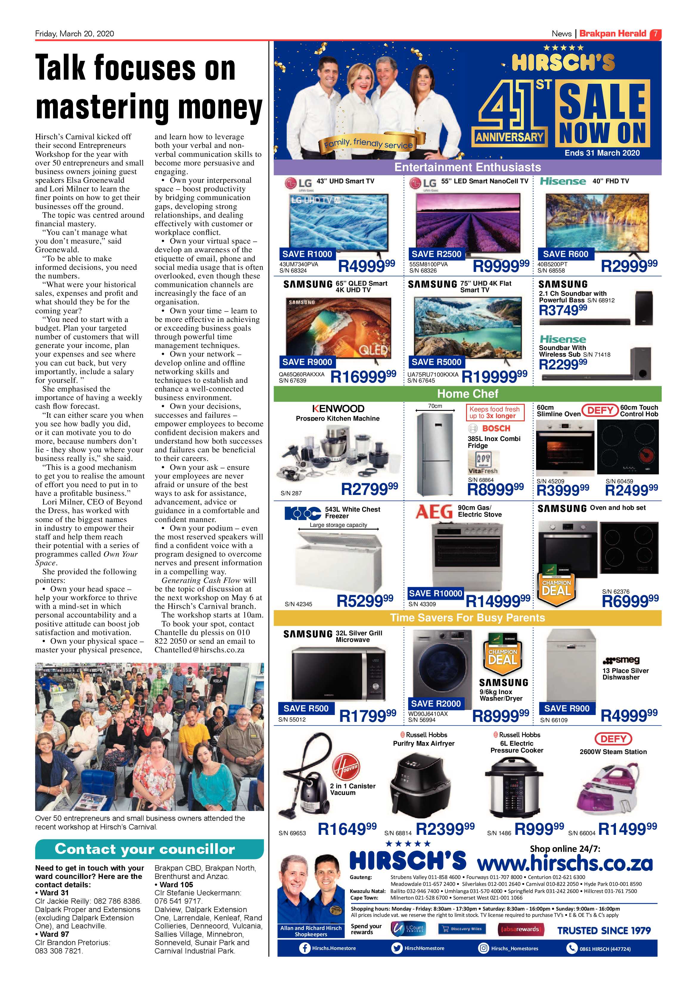 Brakpan Herald 20 March 2020 page 7