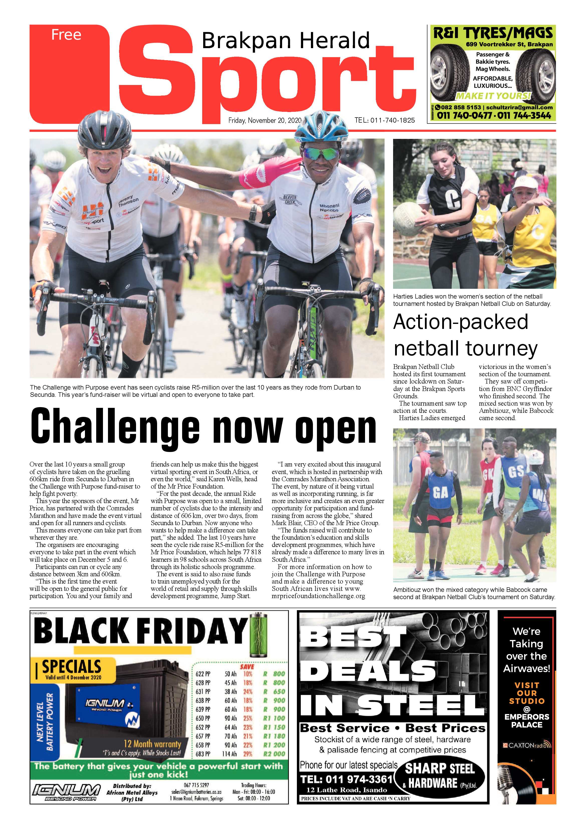Brakpan Herald 20 November  2020 page 12