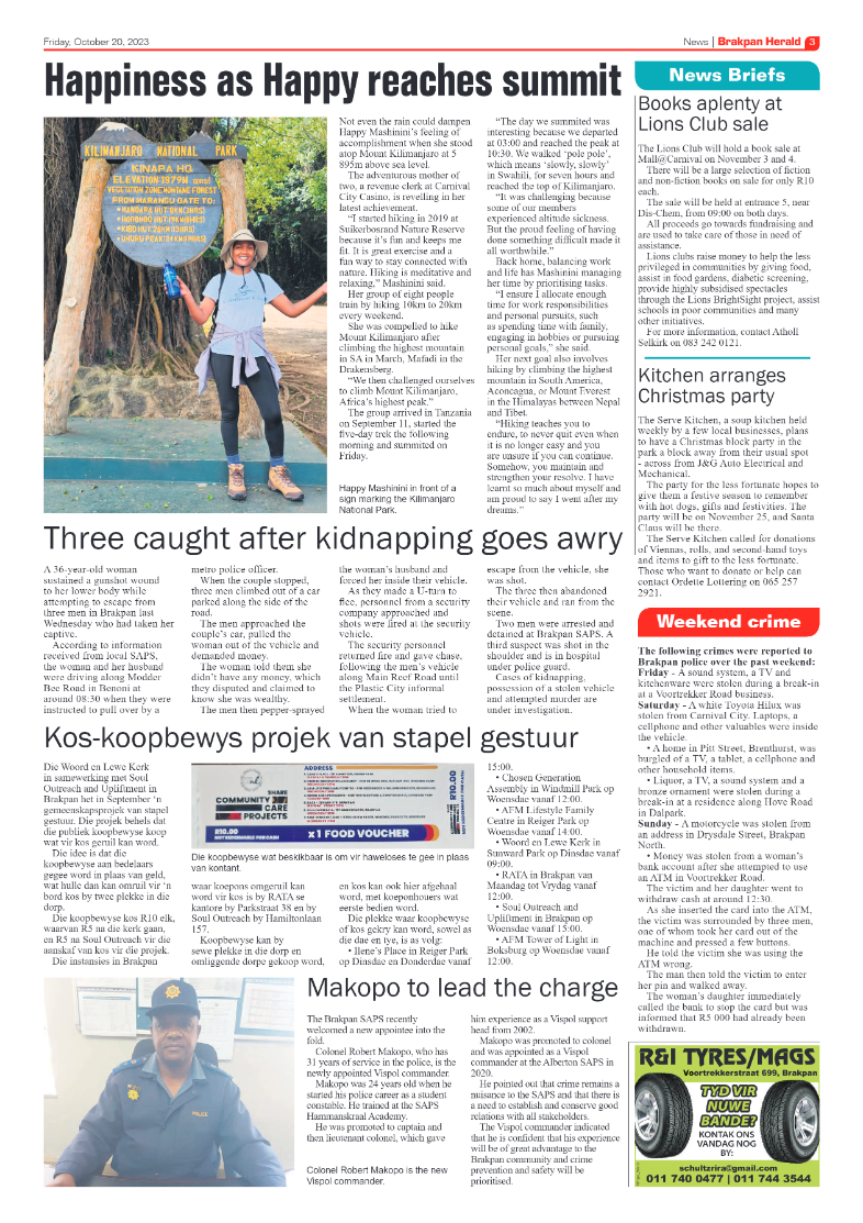 Brakpan Herald 20 October 2023 page 3