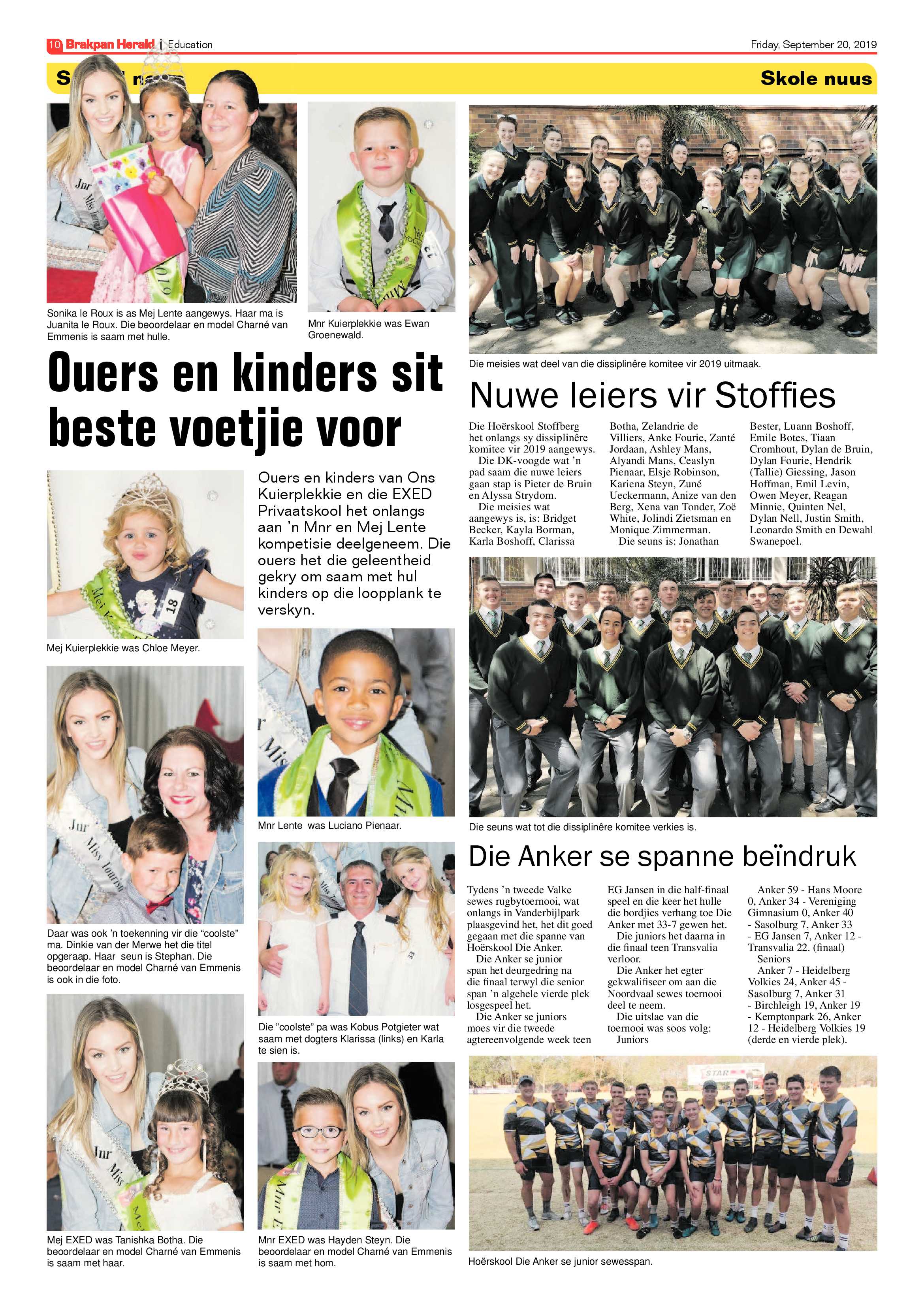 Brakpan Herald 20 September 2019 page 10