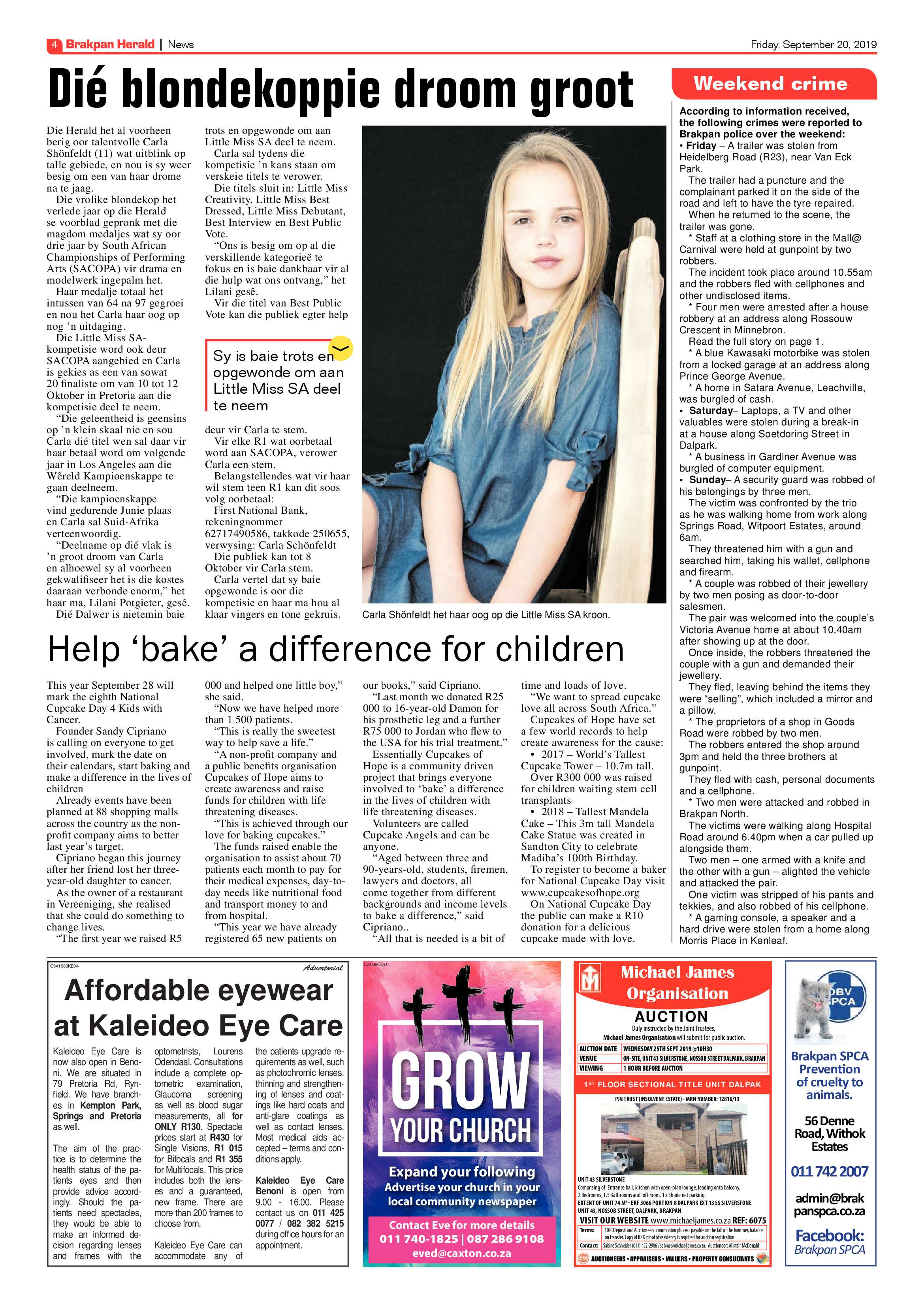 Brakpan Herald 20 September 2019 page 4