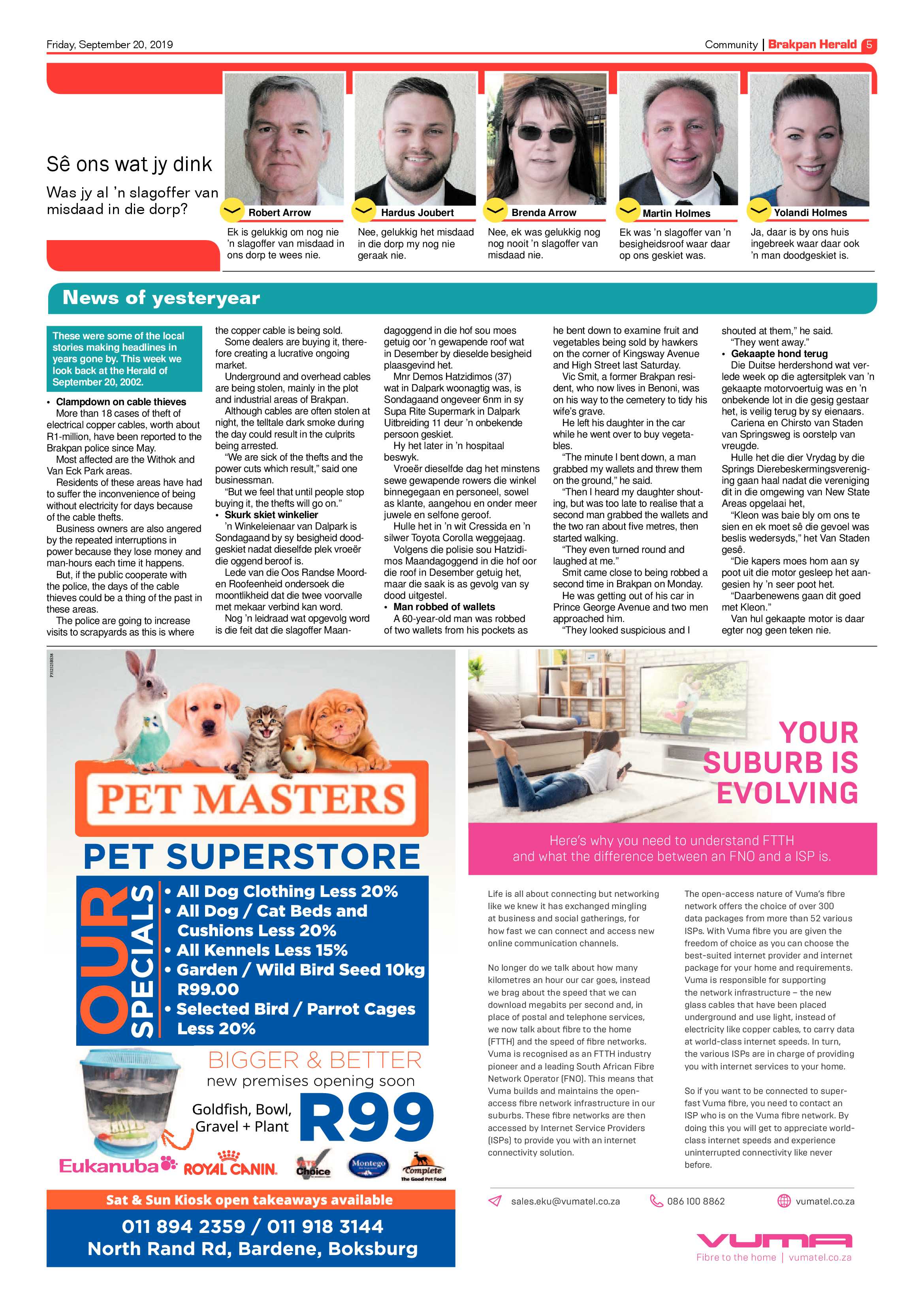 Brakpan Herald 20 September 2019 page 5
