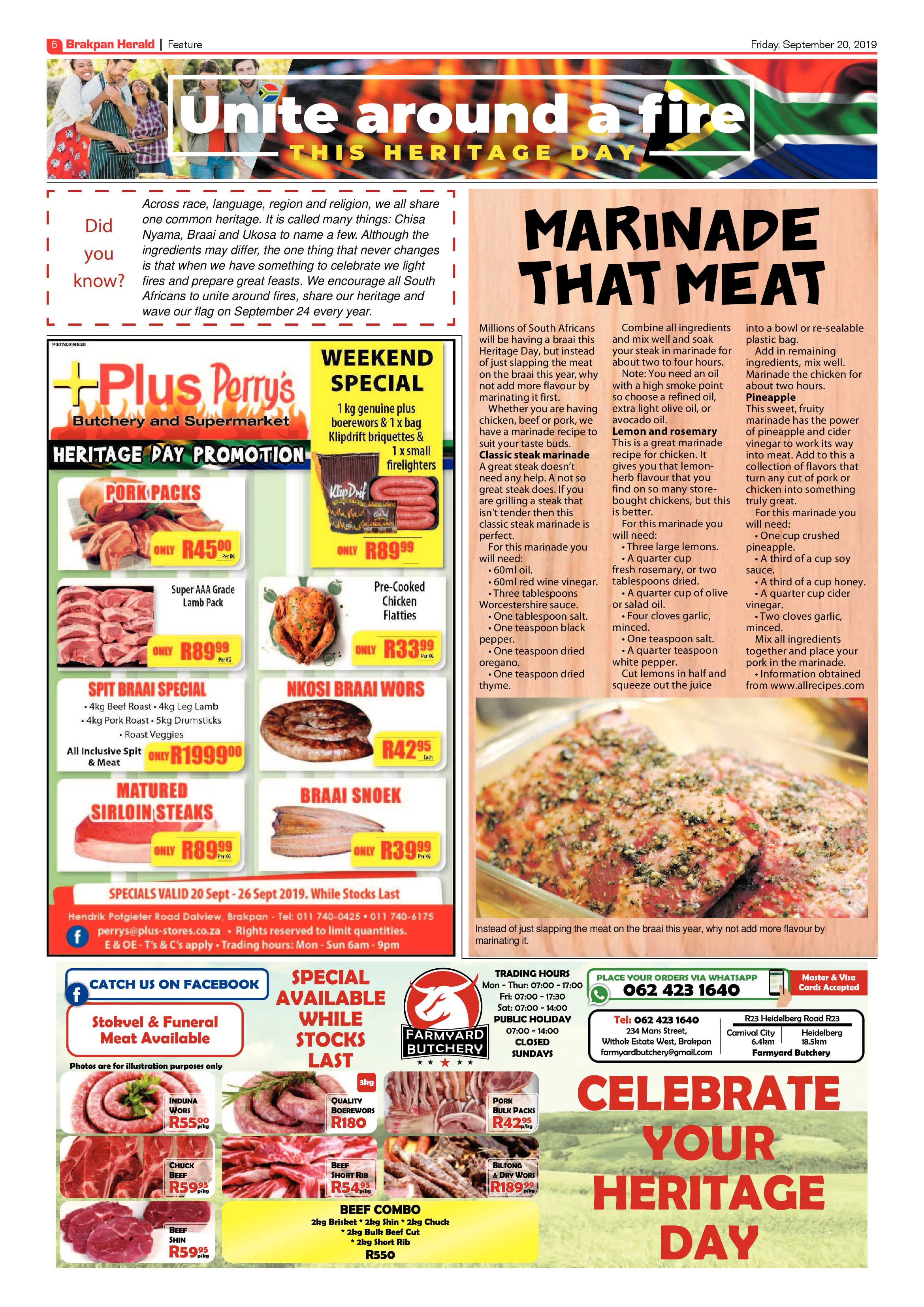 Brakpan Herald 20 September 2019 page 6