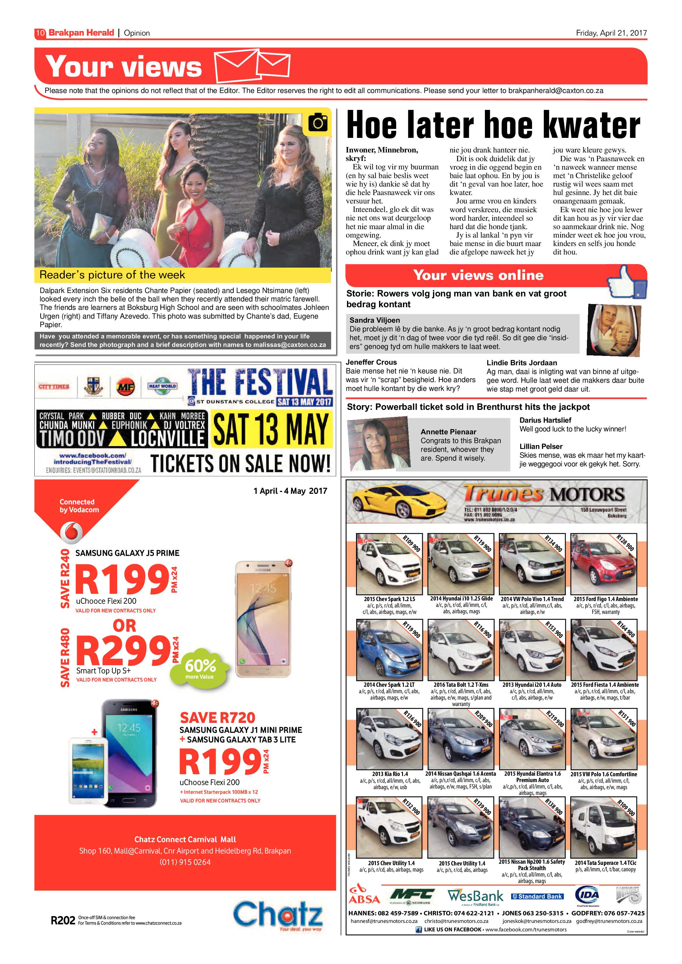 Brakpan Herald 21 April 2017 page 10