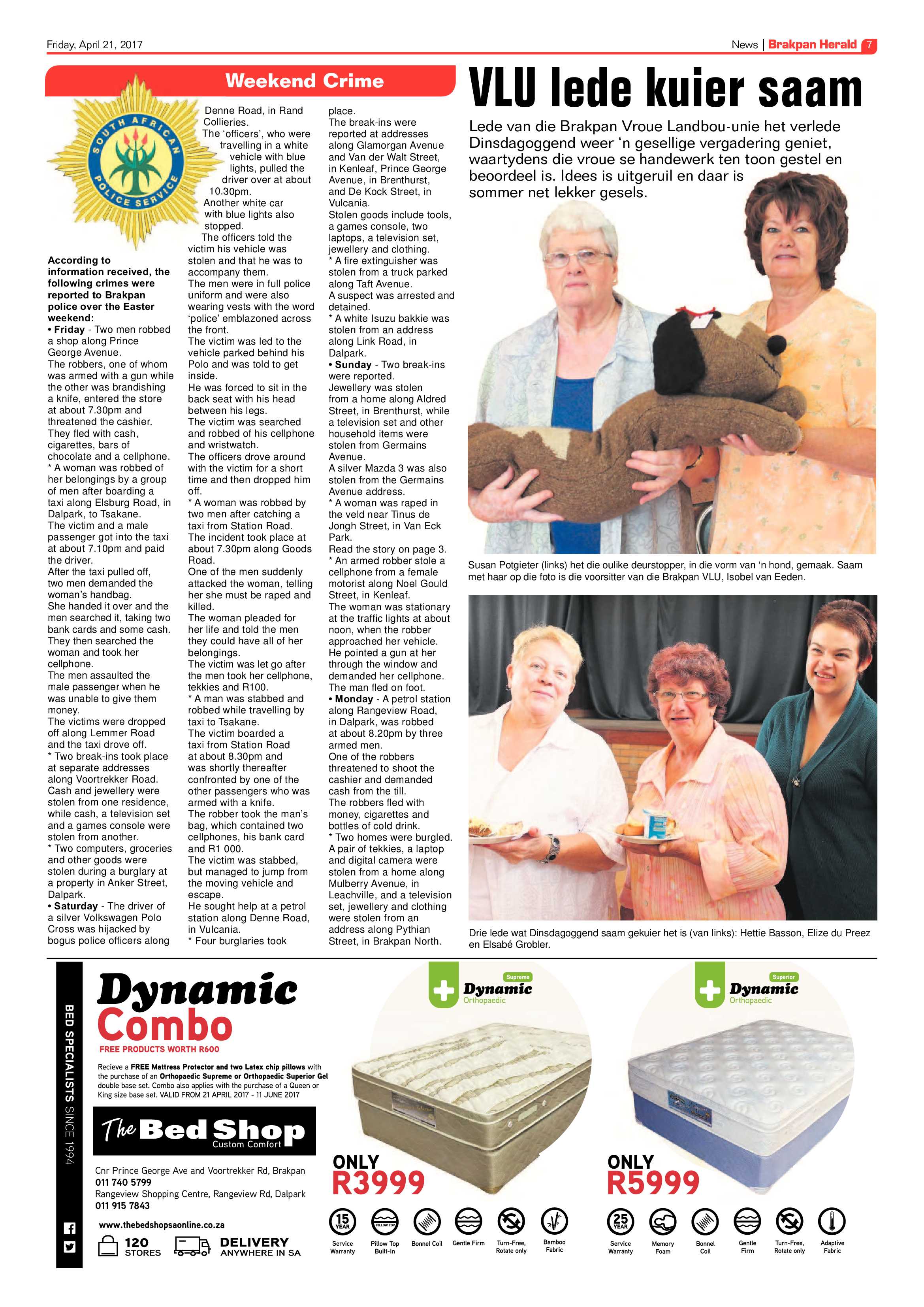 Brakpan Herald 21 April 2017 page 7