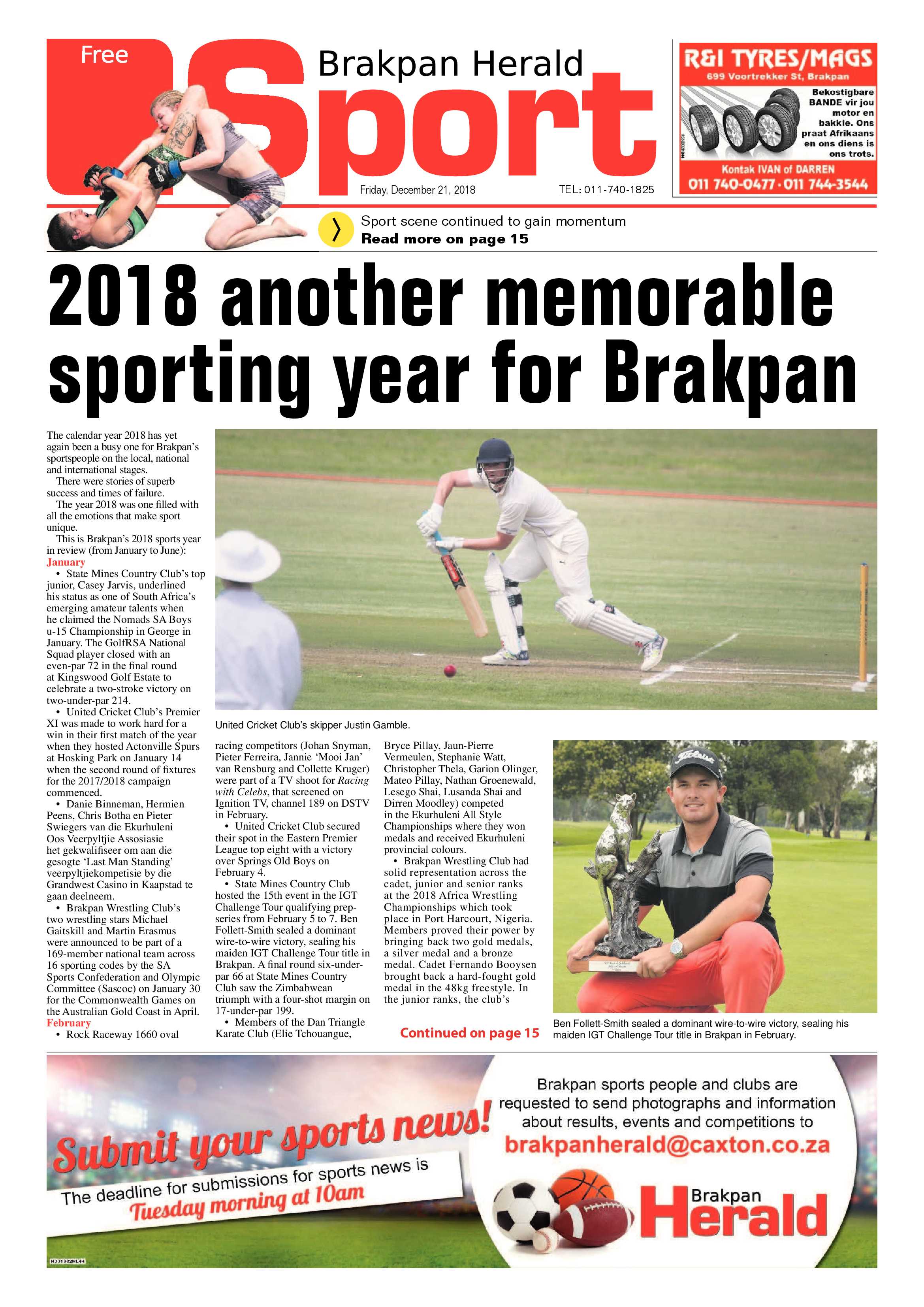 Brakpan Herald 21 December 2018 page 16