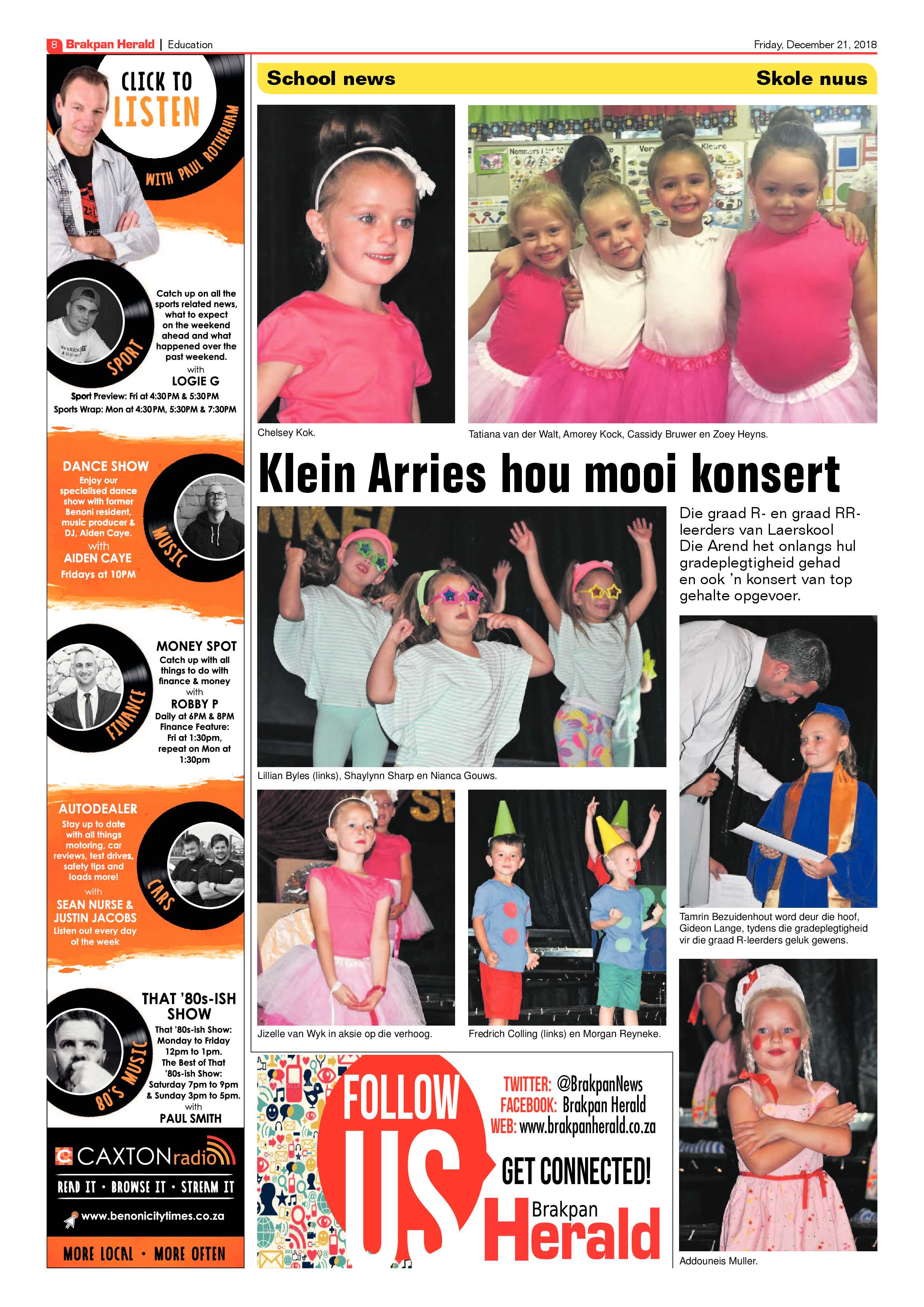 Brakpan Herald 21 December 2018 page 8