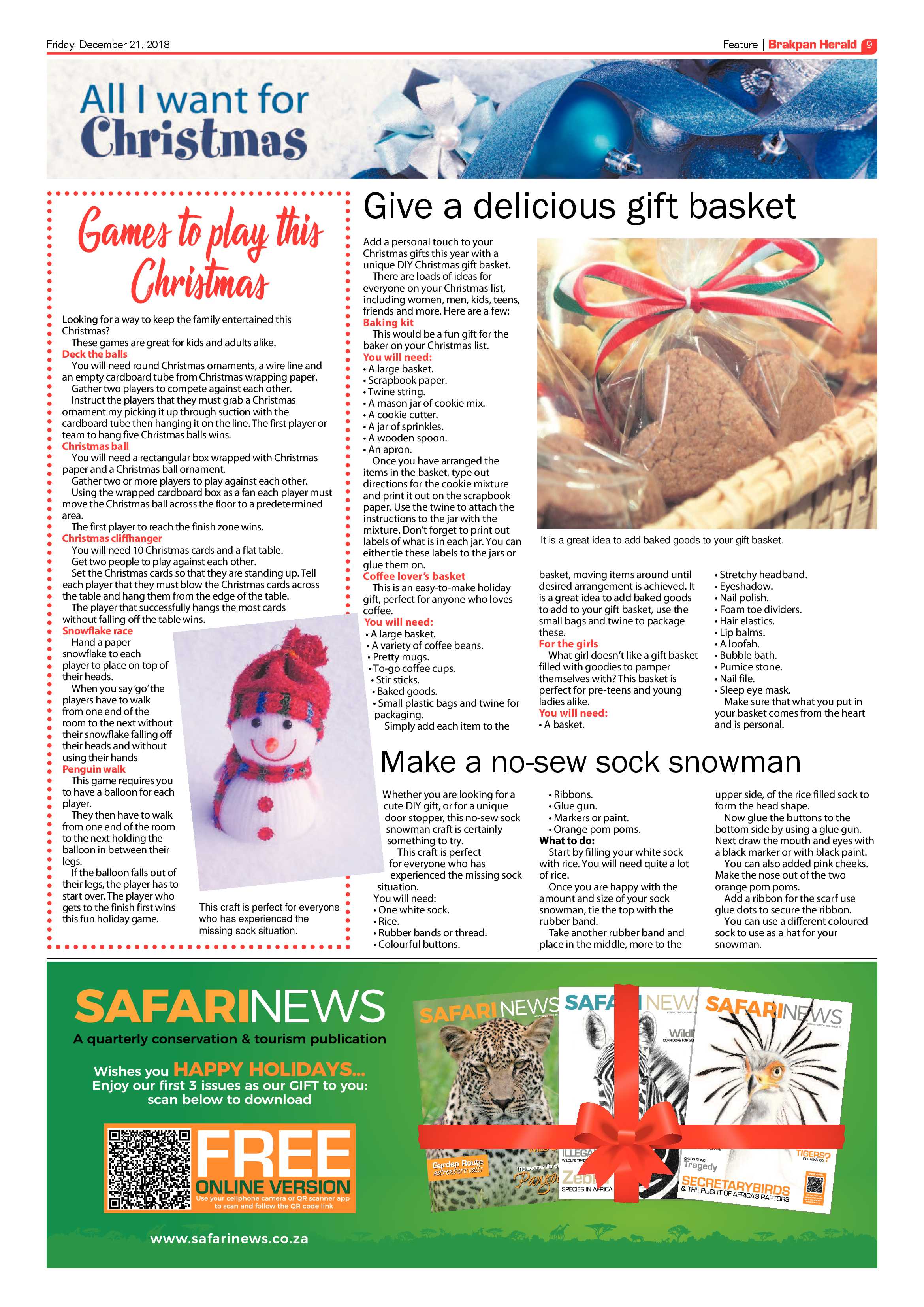 Brakpan Herald 21 December 2018 page 9