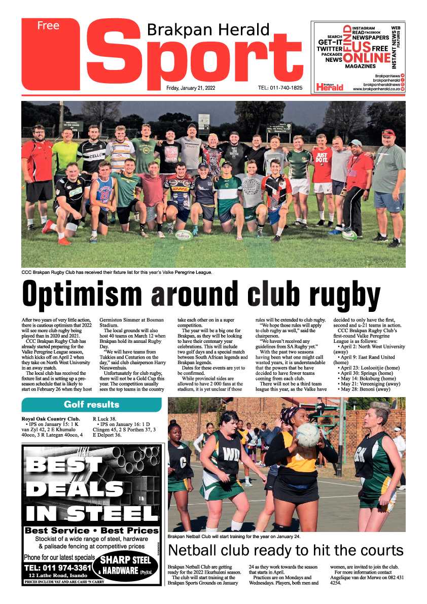 Brakpan Herald 21 January 2022 page 8