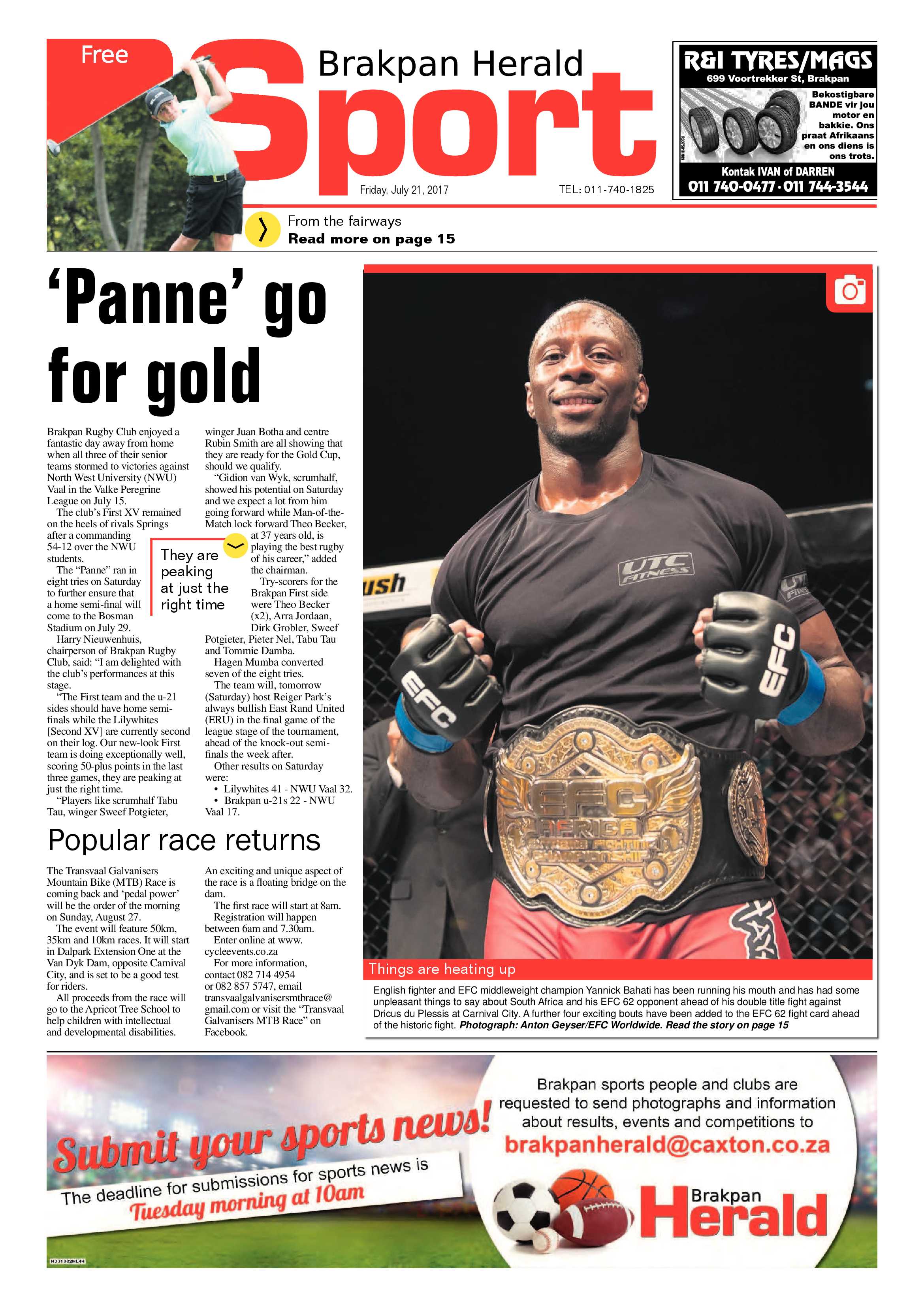 Brakpan Herald 21 July 2017 page 16