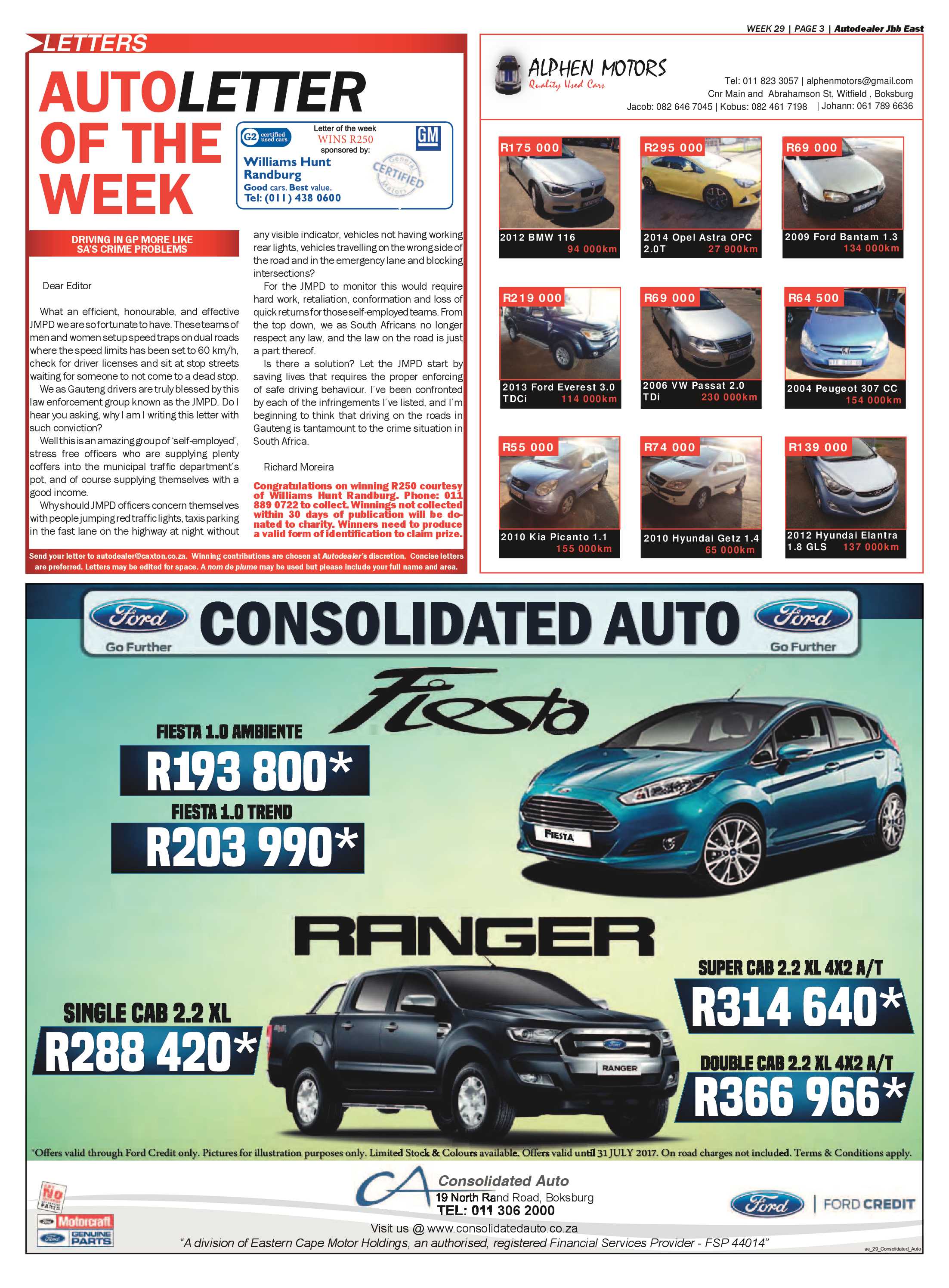 Brakpan Herald 21 July 2017 page 19