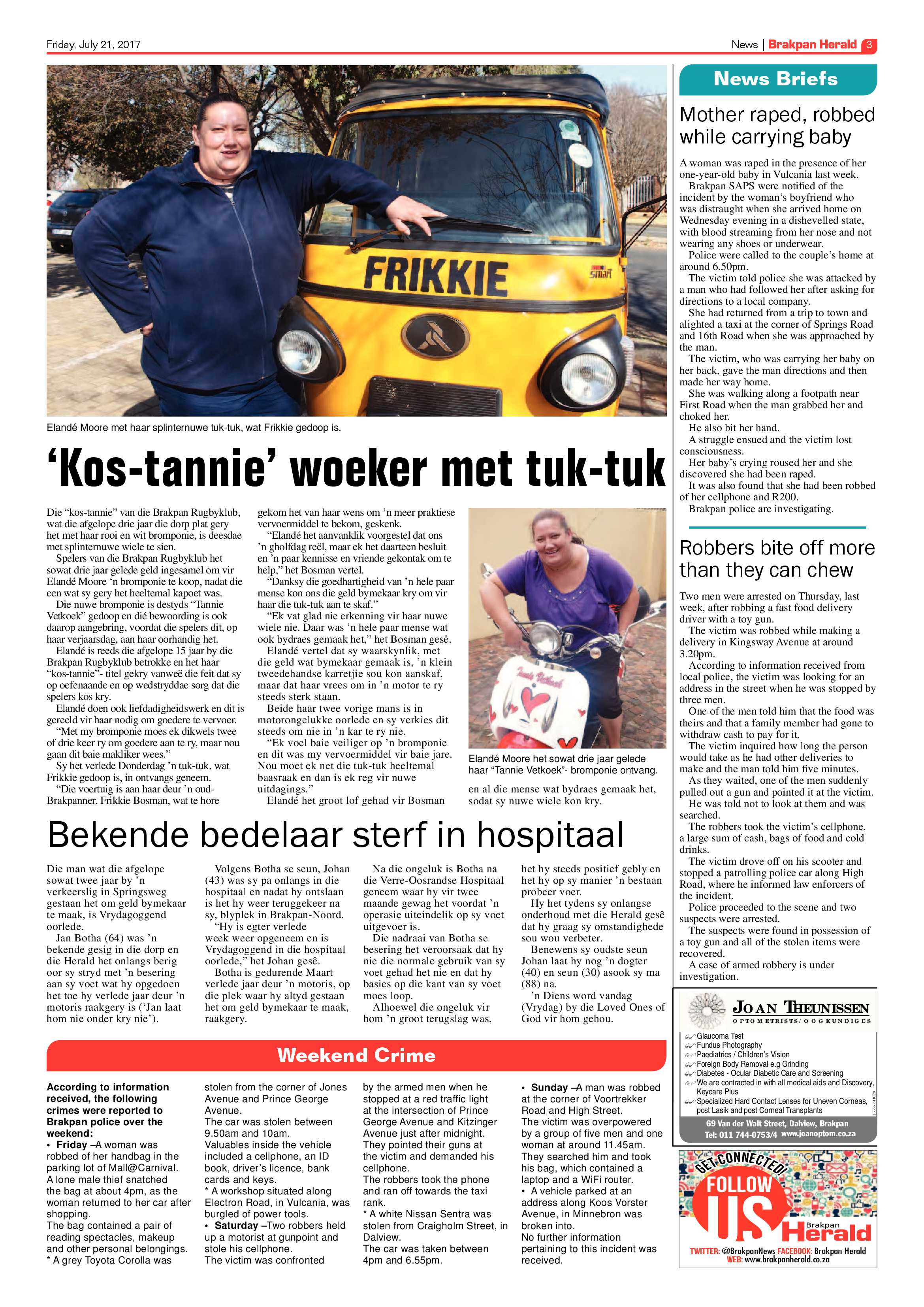 Brakpan Herald 21 July 2017 page 3