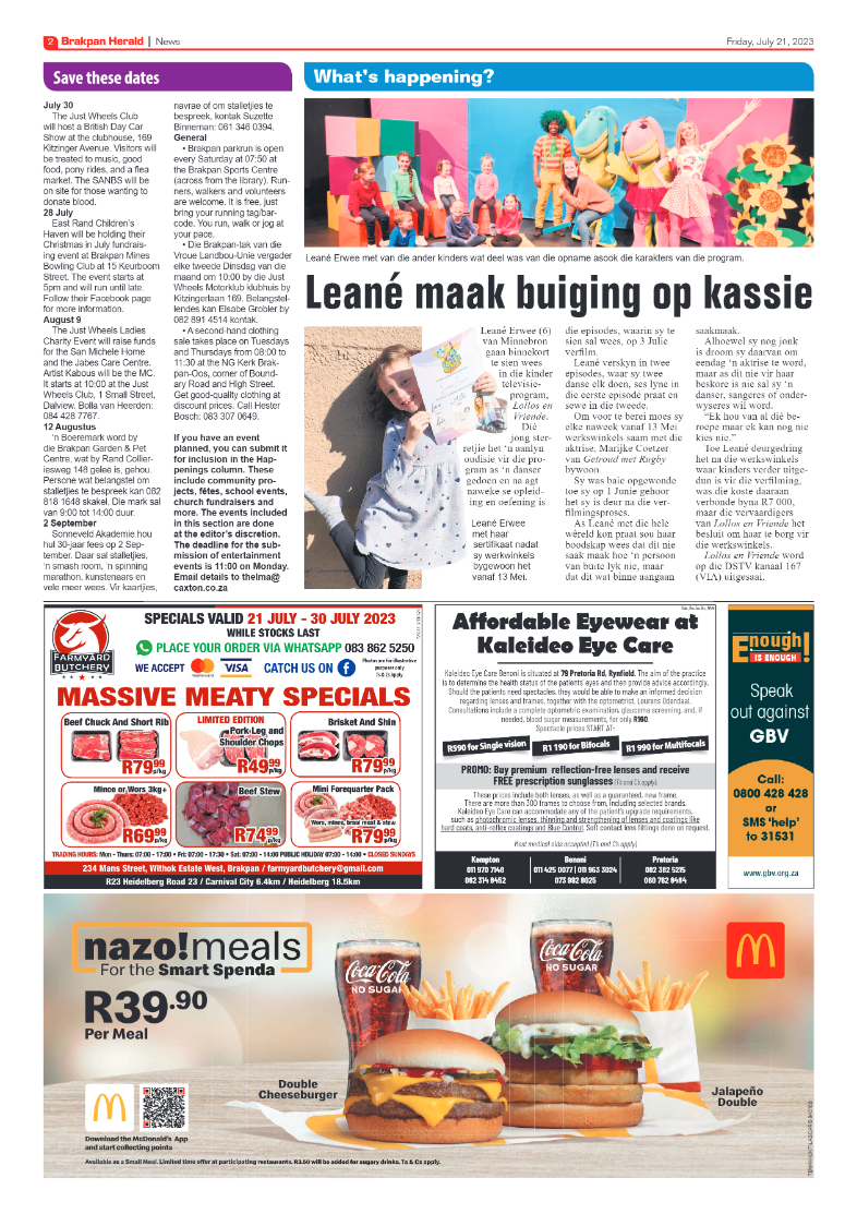 Brakpan Herald 21 July 2022 page 2