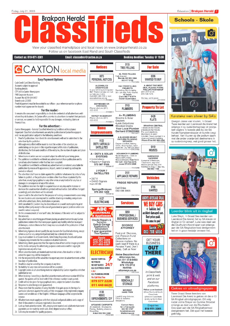 Brakpan Herald 21 July 2022 page 7