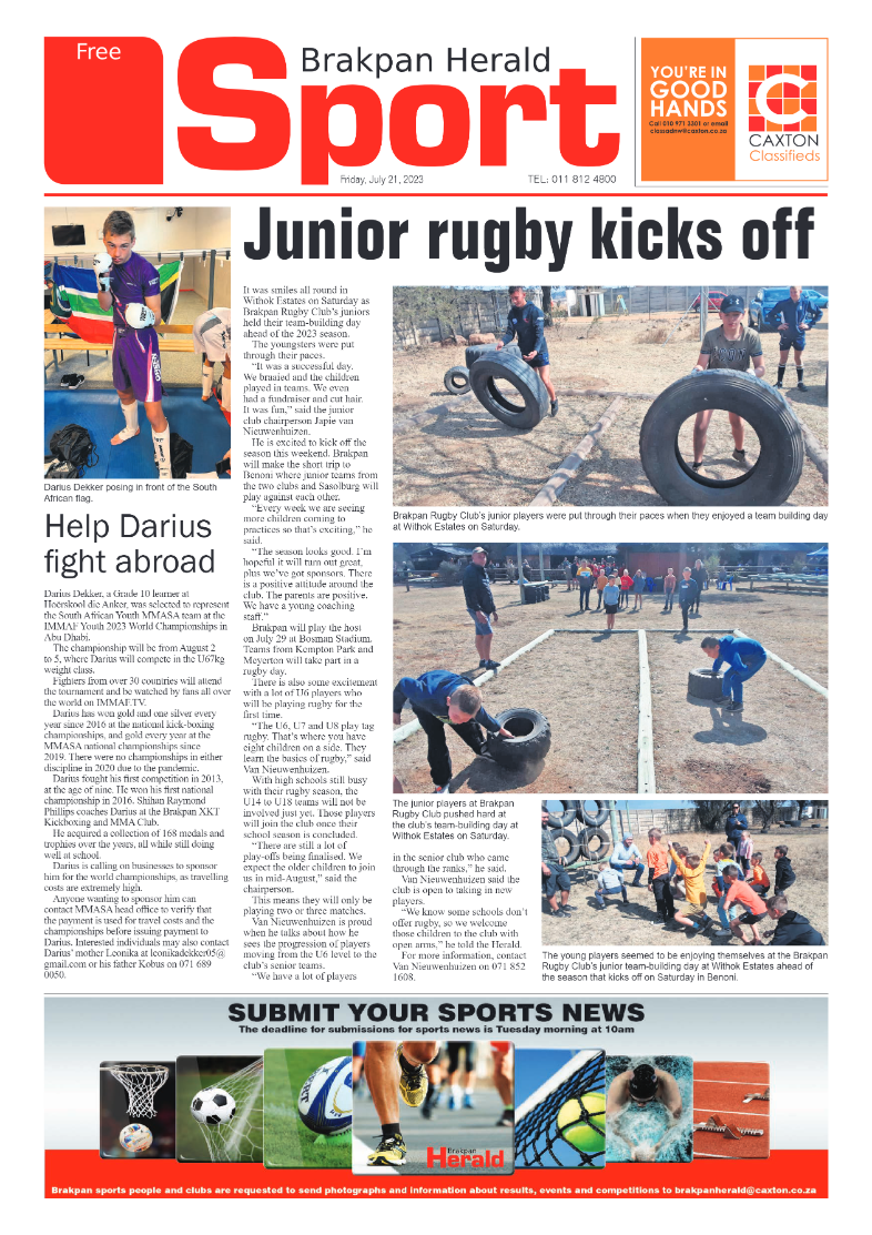 Brakpan Herald 21 July 2022 page 8