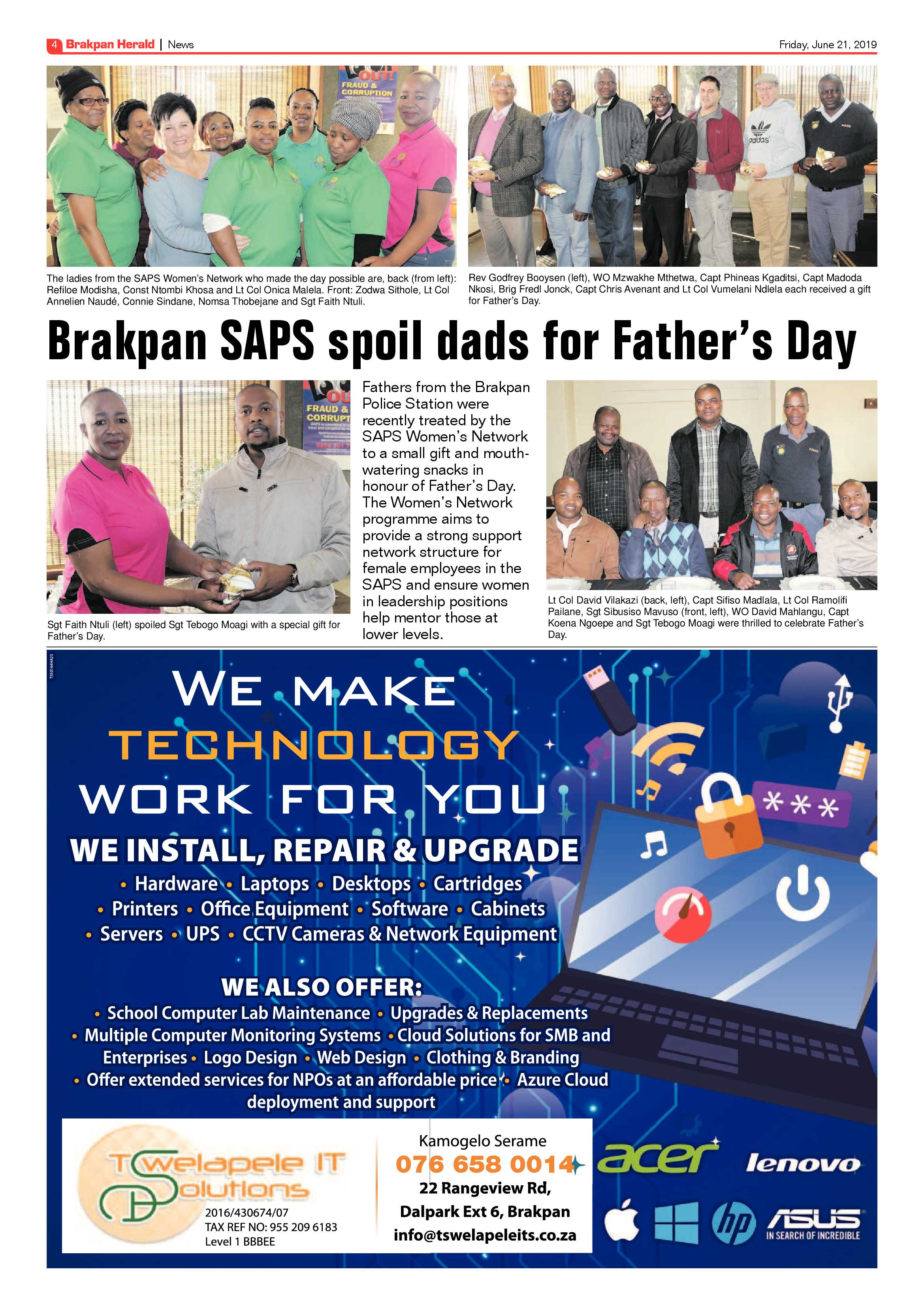 Brakpan Herald 21 June 2019 page 4