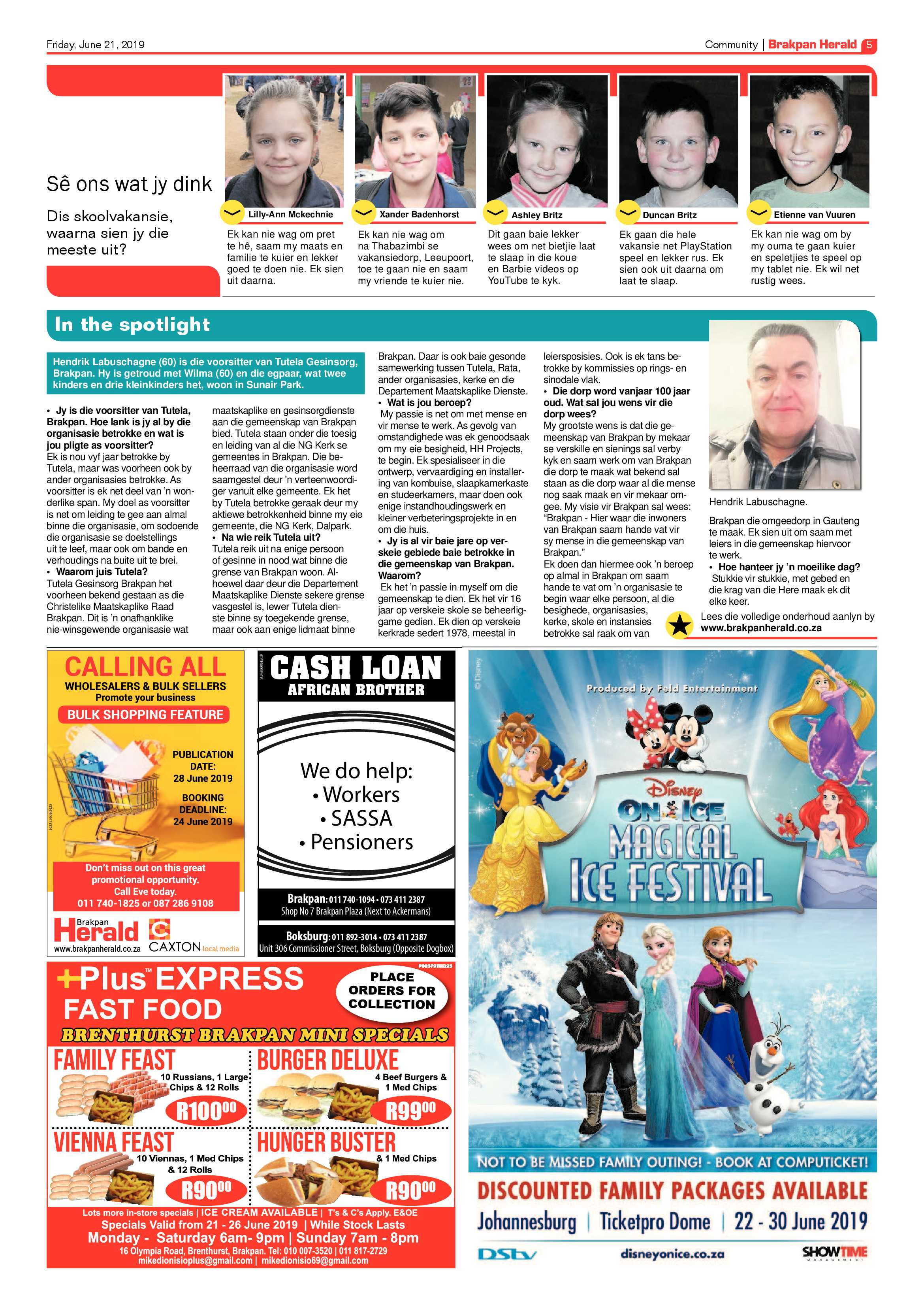 Brakpan Herald 21 June 2019 page 5
