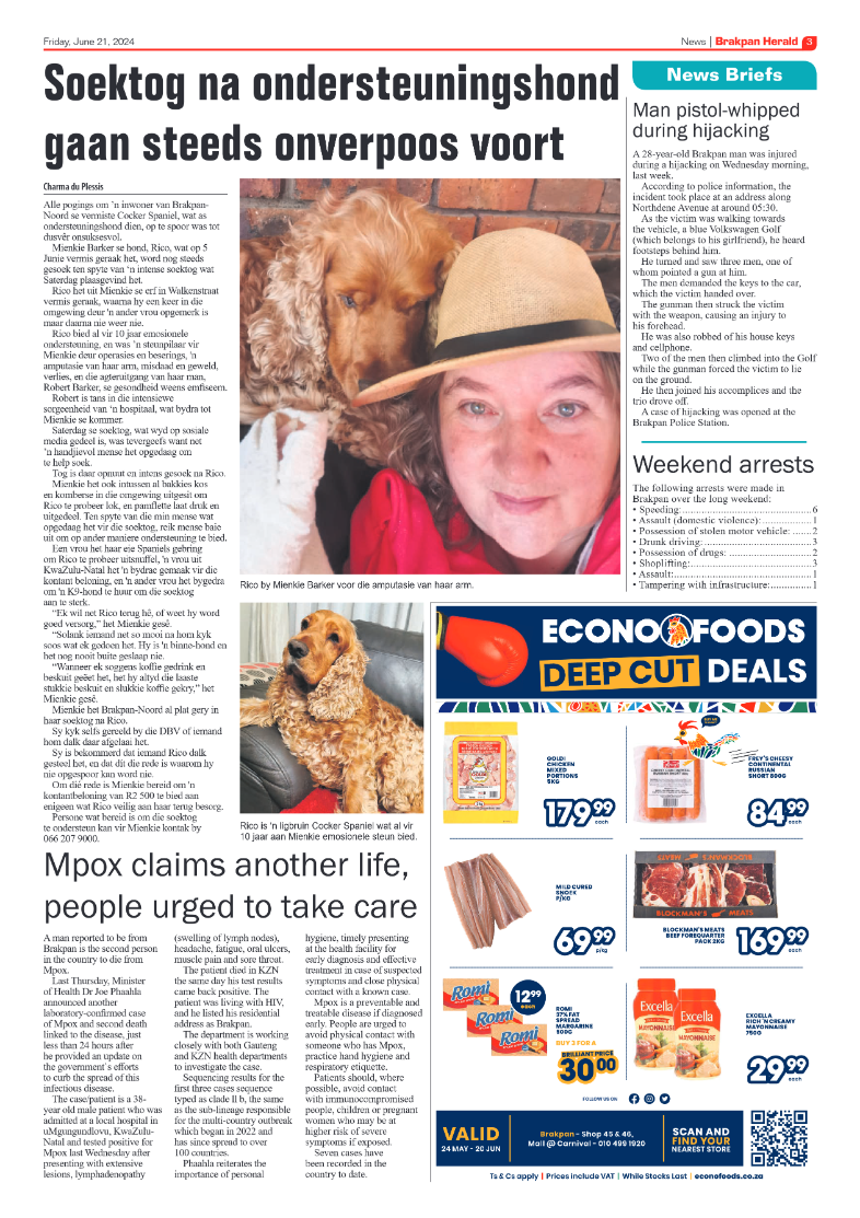 Brakpan Herald 21 June 2024 page 3