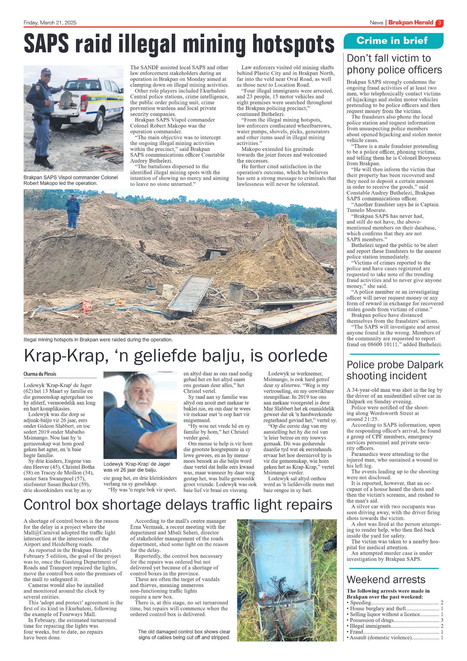 Brakpan Herald 21 March 2025 page 3