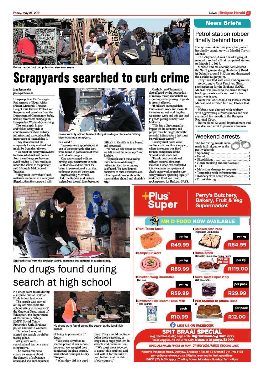 Brakpan Herald 21 May 2021 page 3