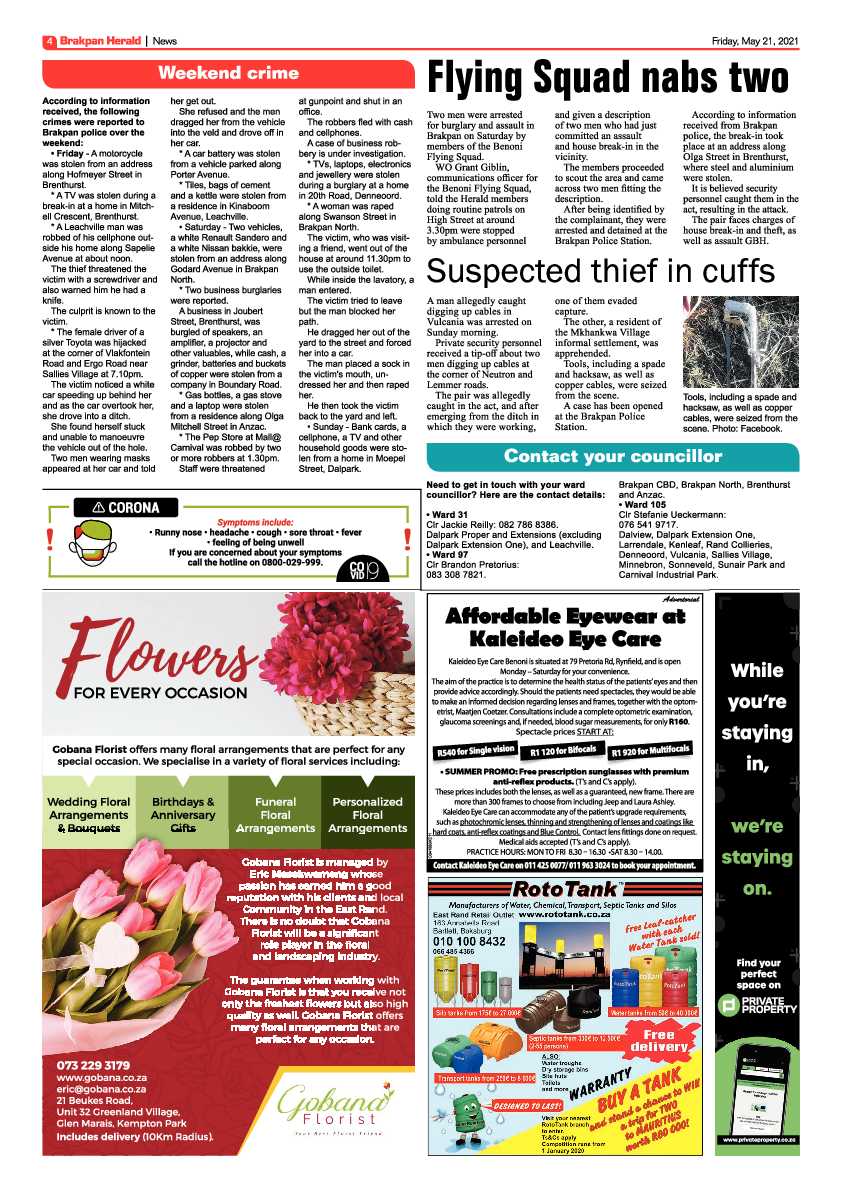 Brakpan Herald 21 May 2021 page 4