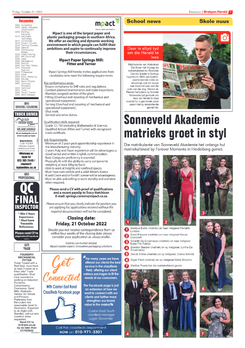 Brakpan Herald 21 Oct 2022 page 7