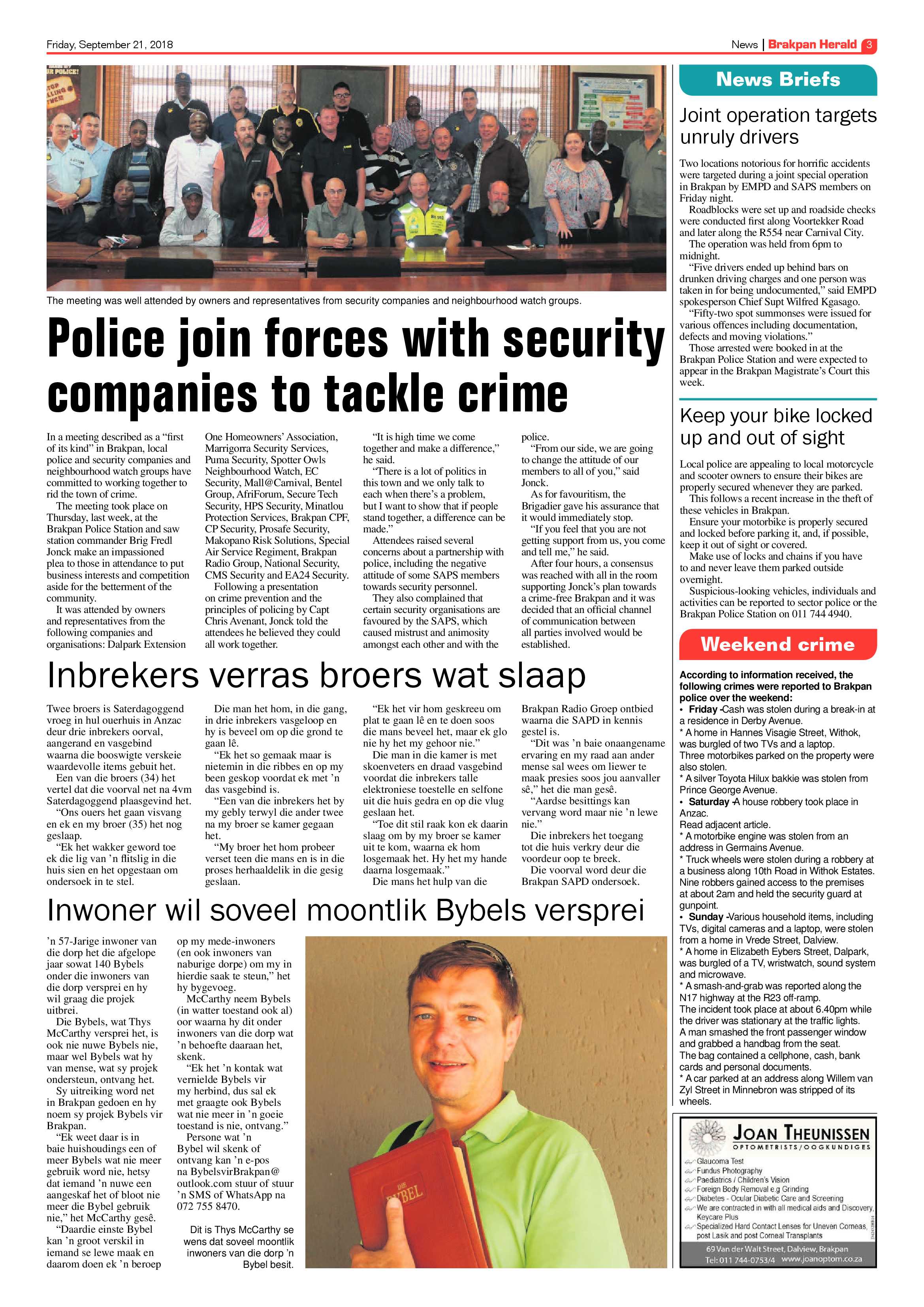 Brakpan Herald 21 September 2018 page 3