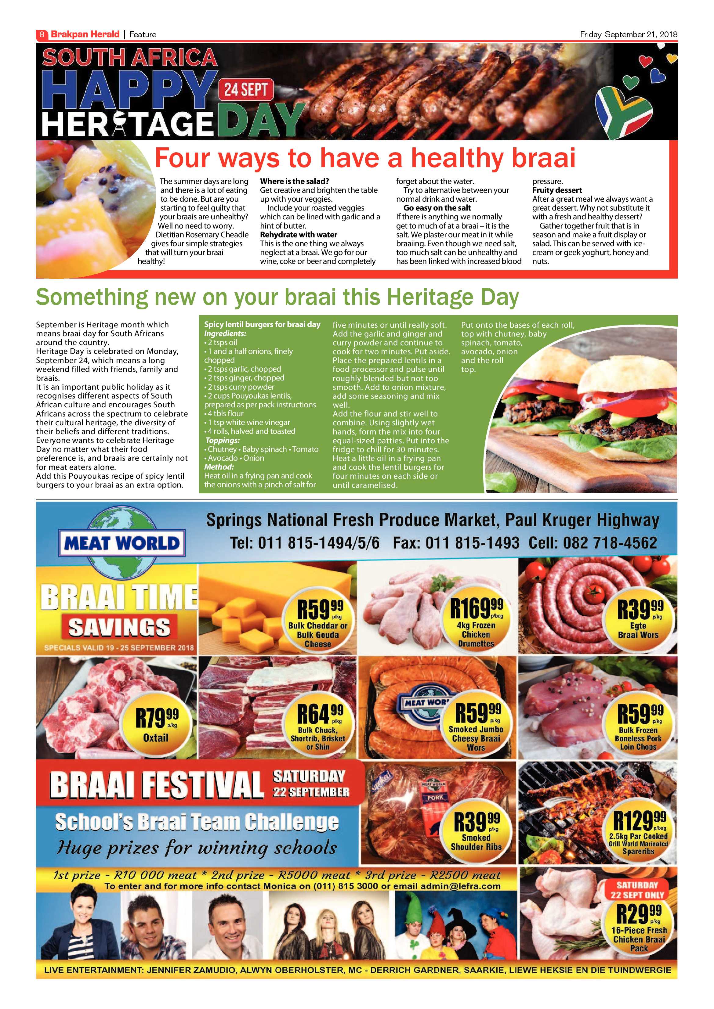 Brakpan Herald 21 September 2018 page 8