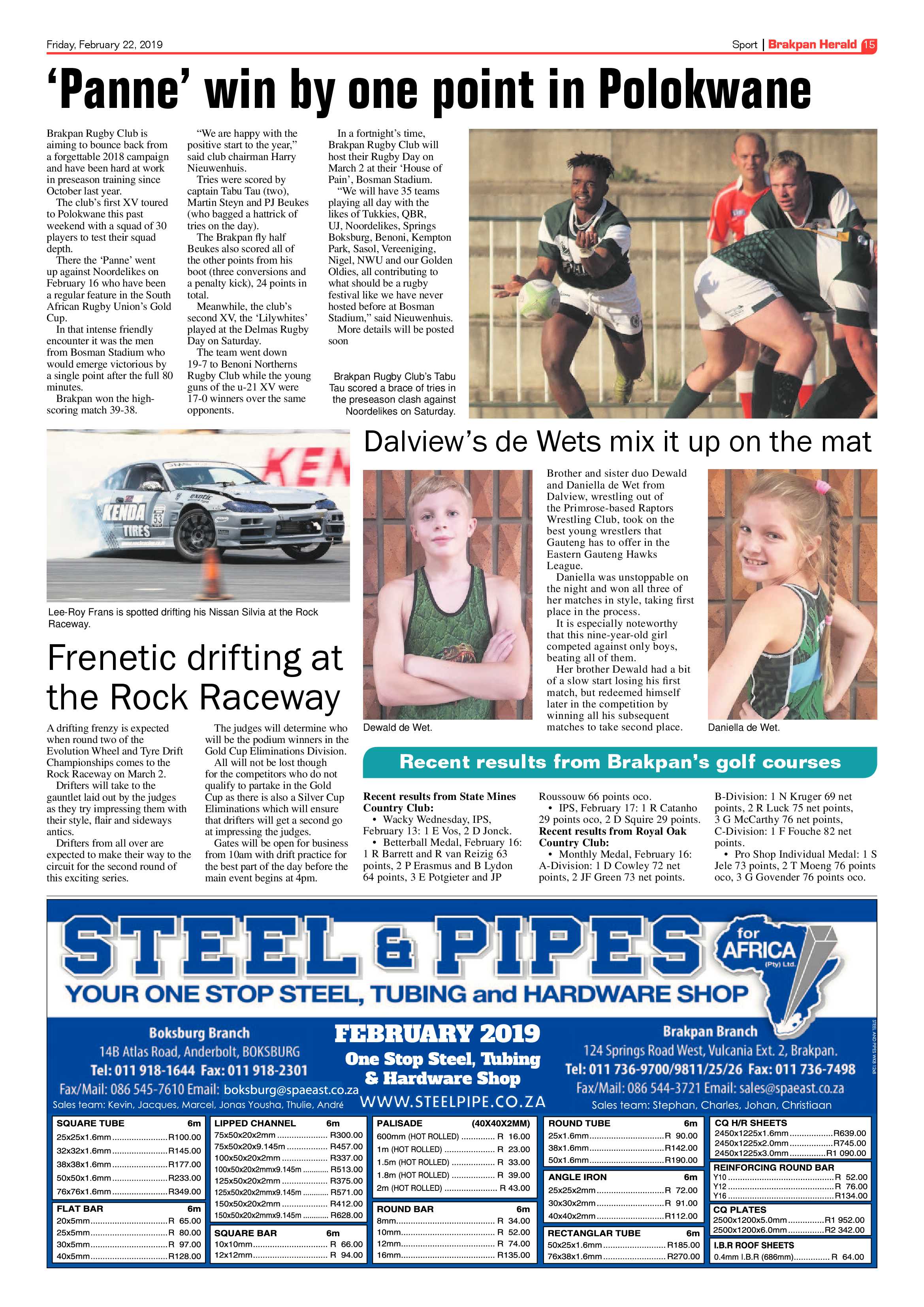 Brakpan Herald 22 February 2019 page 15
