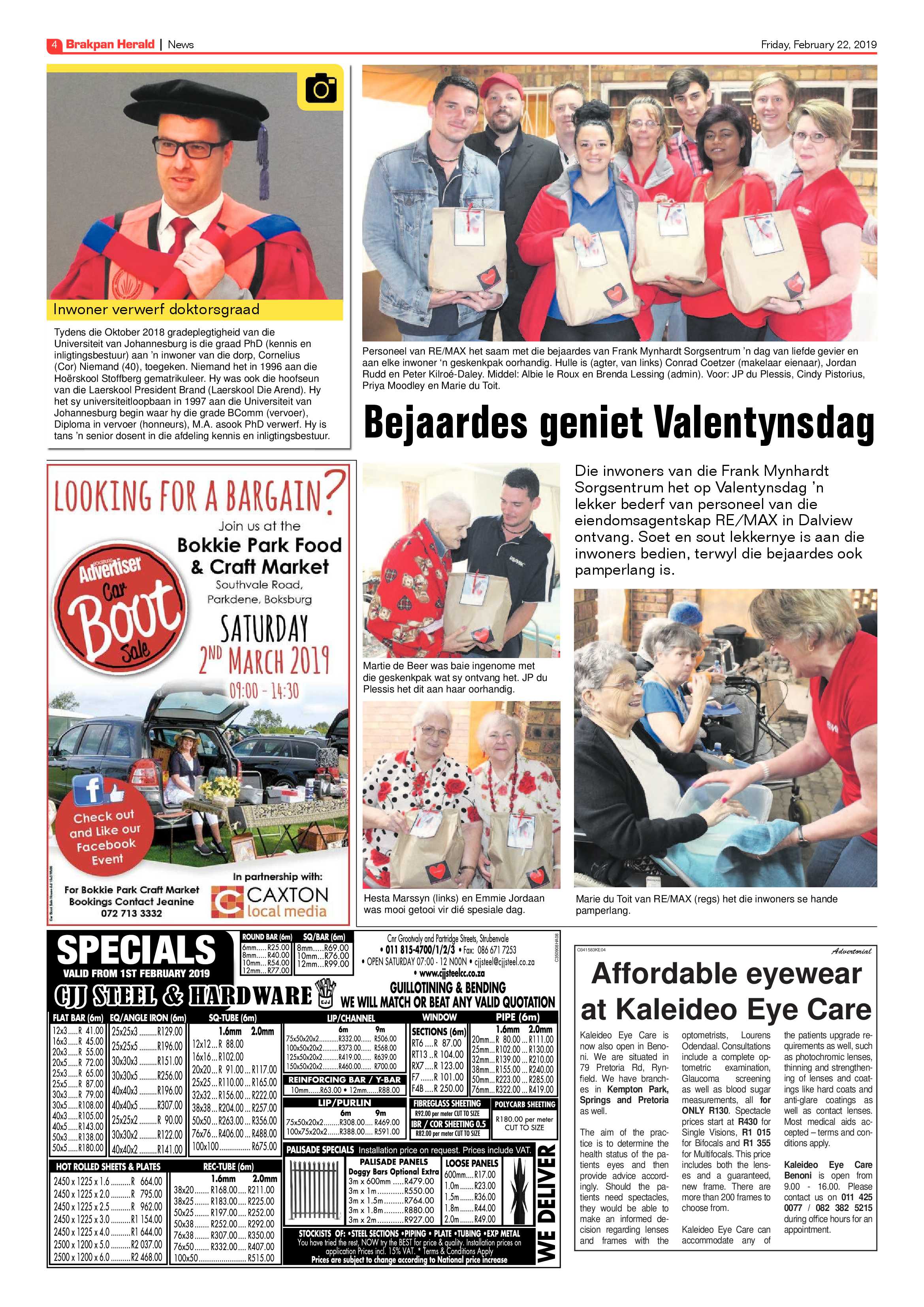 Brakpan Herald 22 February 2019 page 4