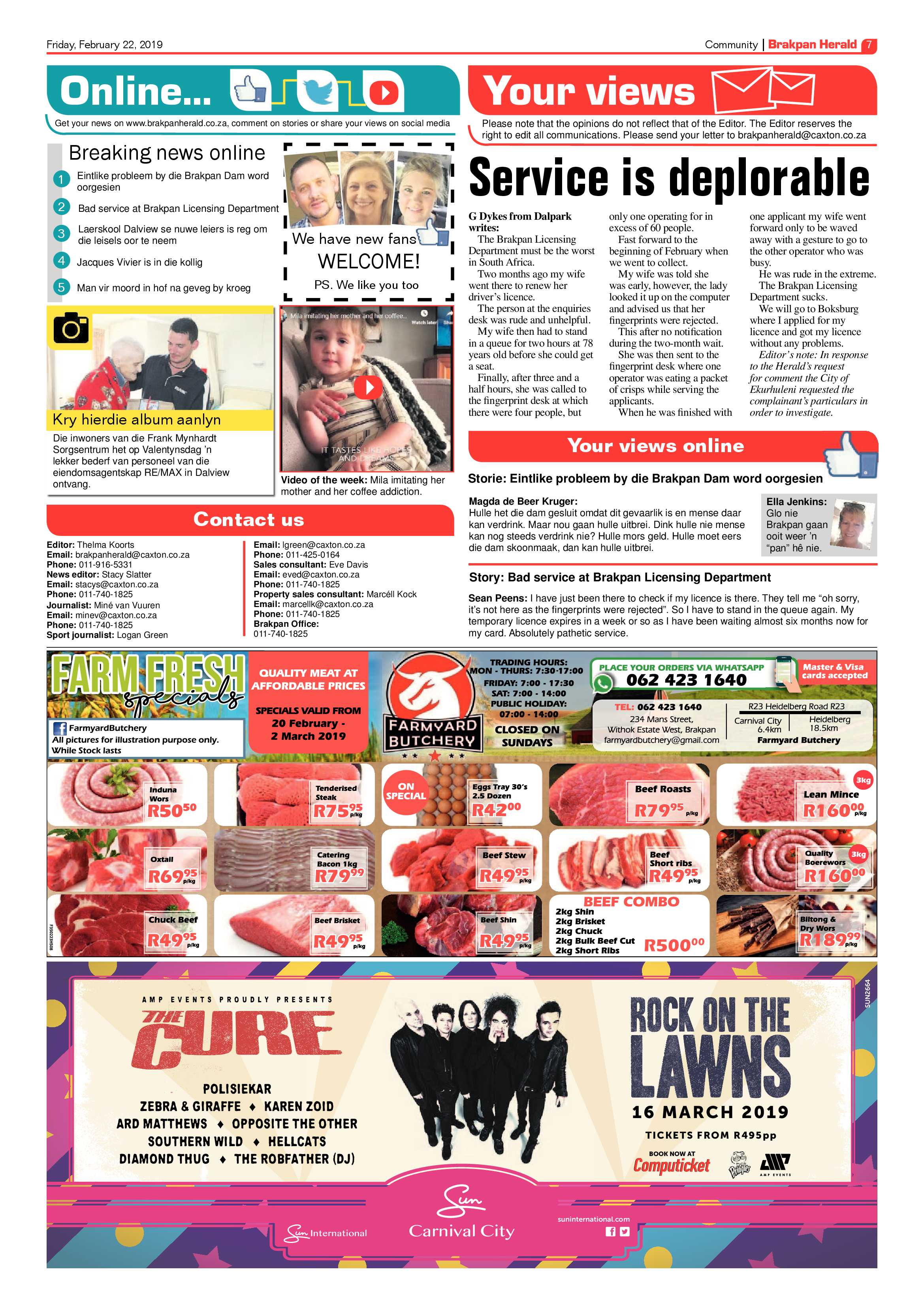 Brakpan Herald 22 February 2019 page 7