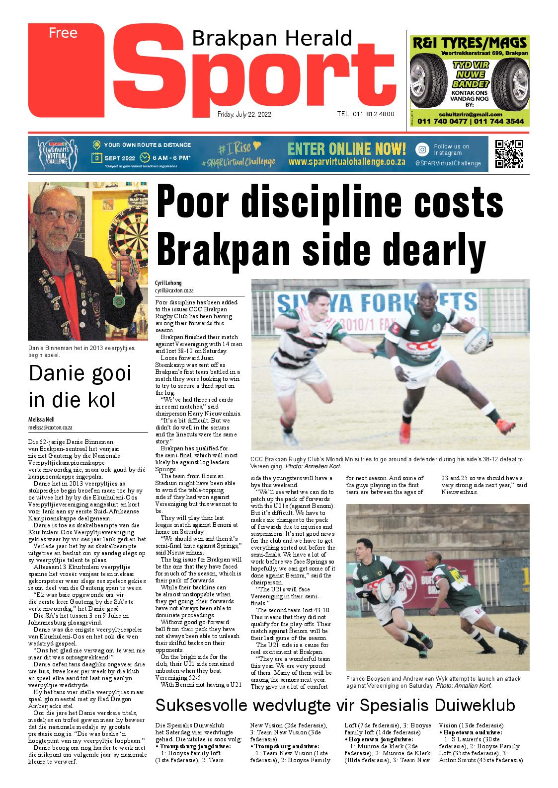 Brakpan Herald 22 July 2022 page 8