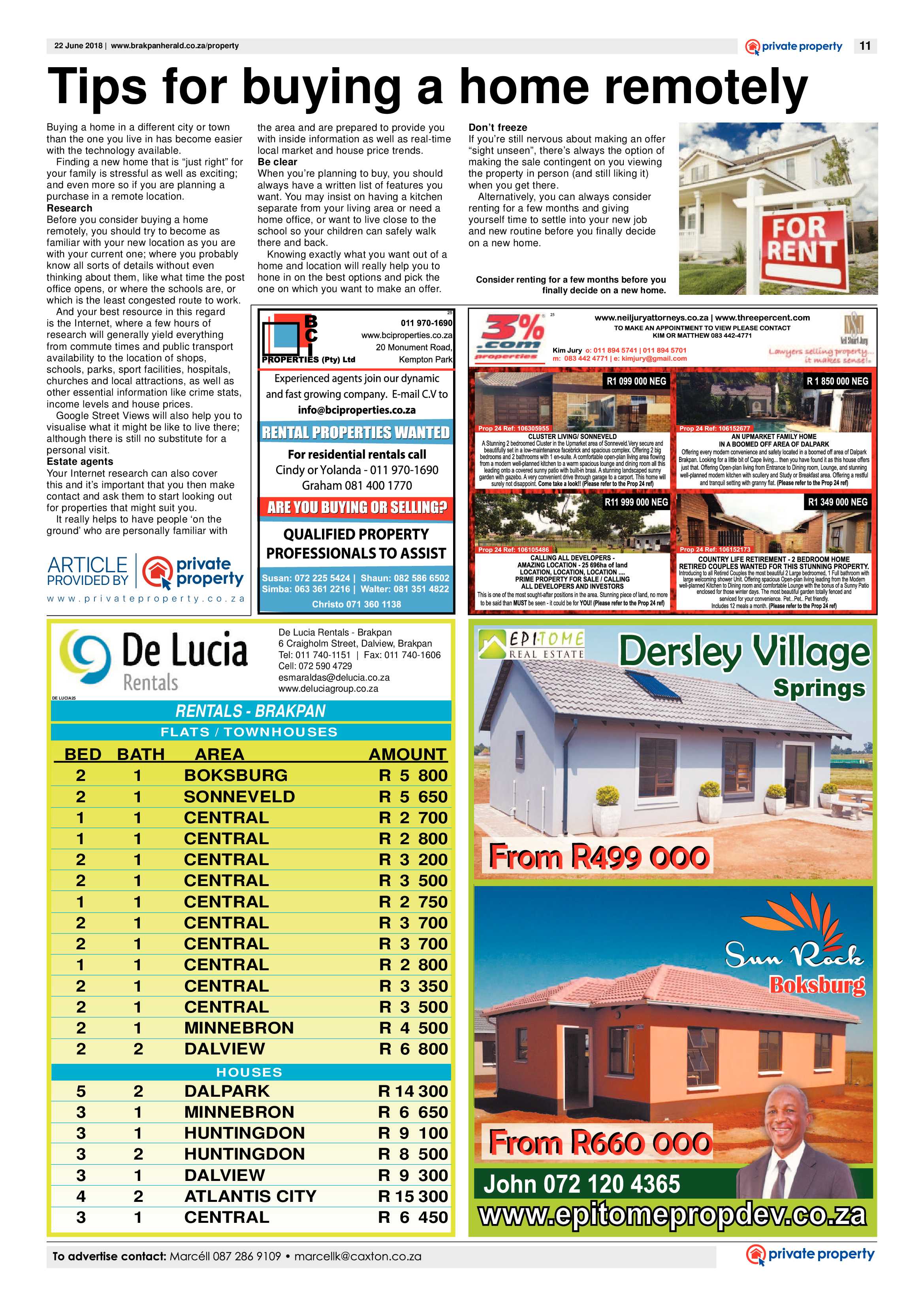 Brakpan Herald 22 June 2018 page 11