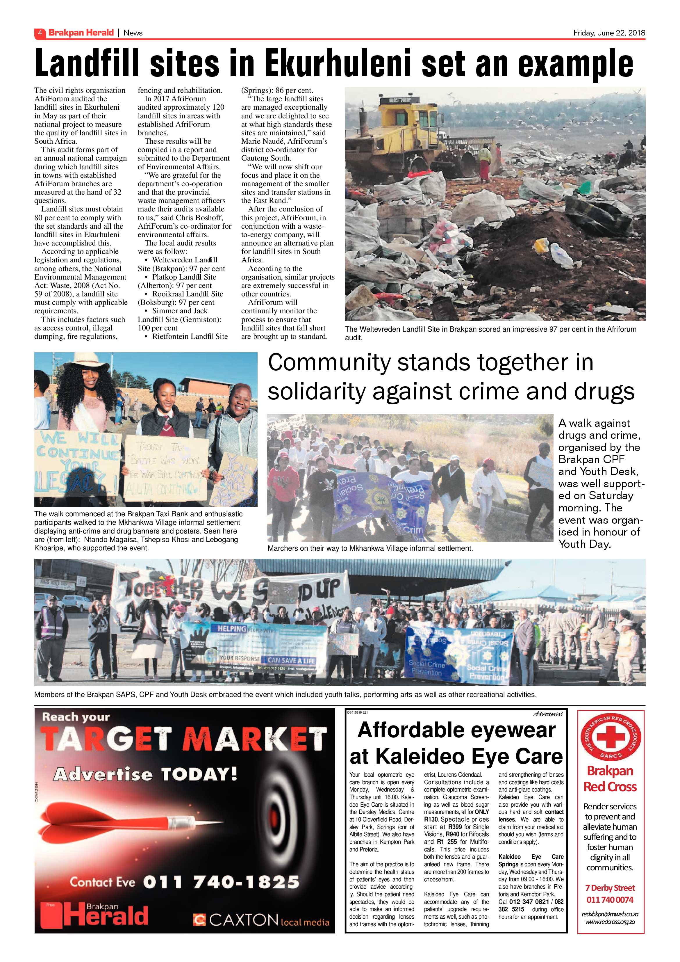Brakpan Herald 22 June 2018 page 4
