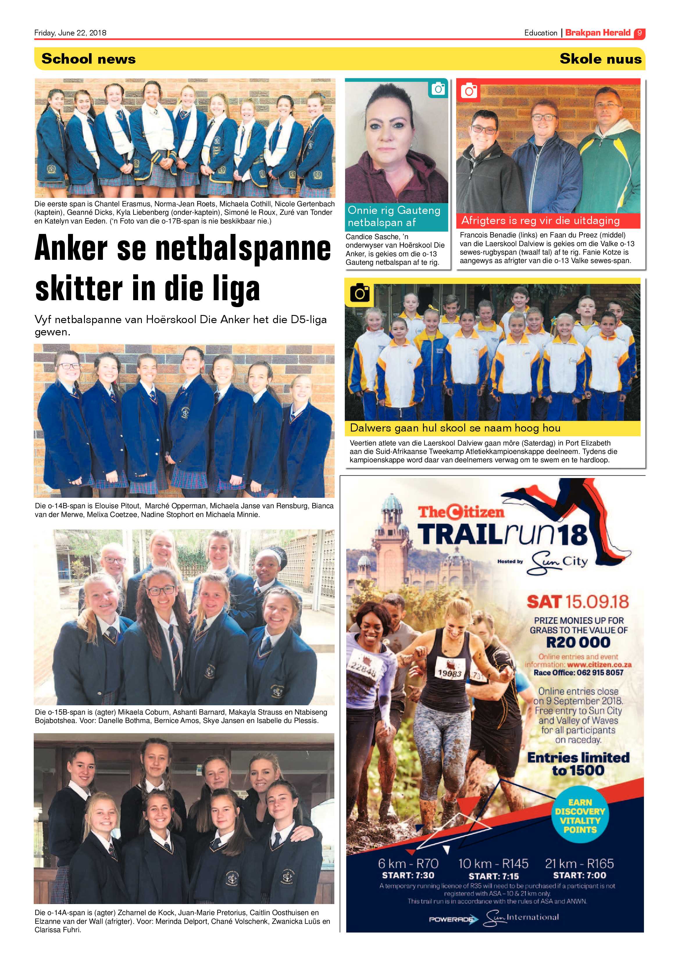 Brakpan Herald 22 June 2018 page 9