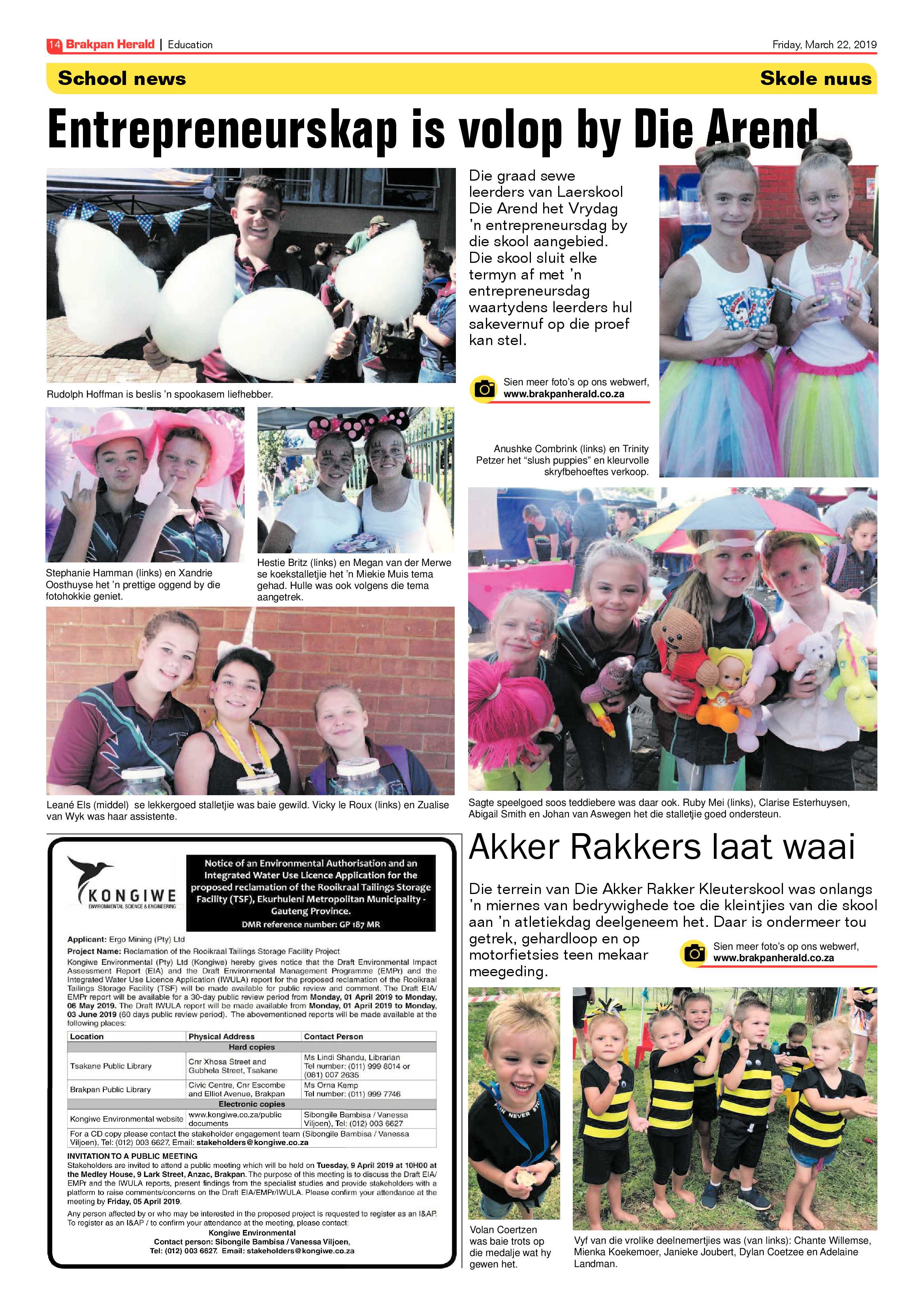 Brakpan Herald 22 March 2019 page 14