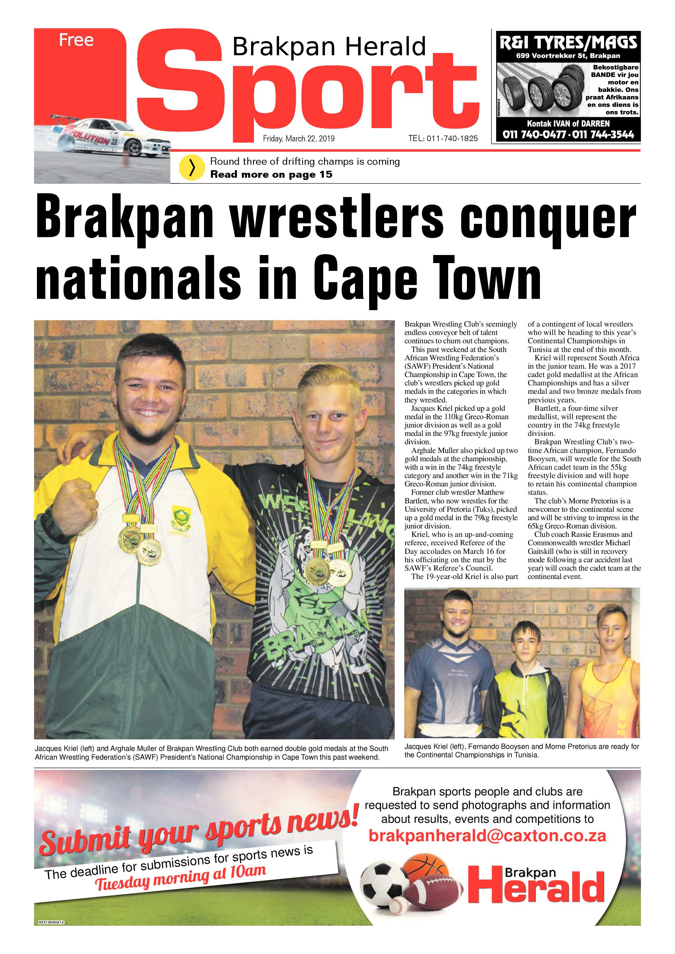 Brakpan Herald 22 March 2019 page 16