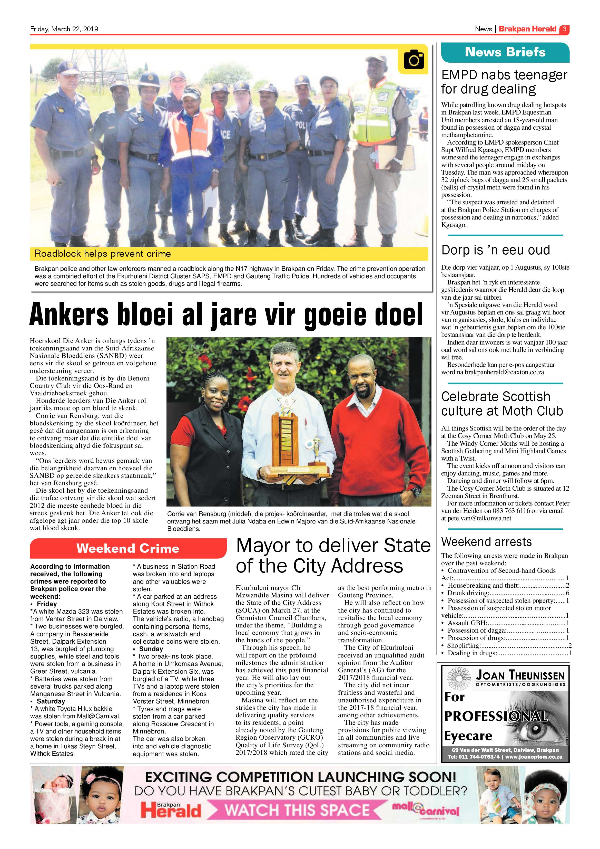 Brakpan Herald 22 March 2019 page 3
