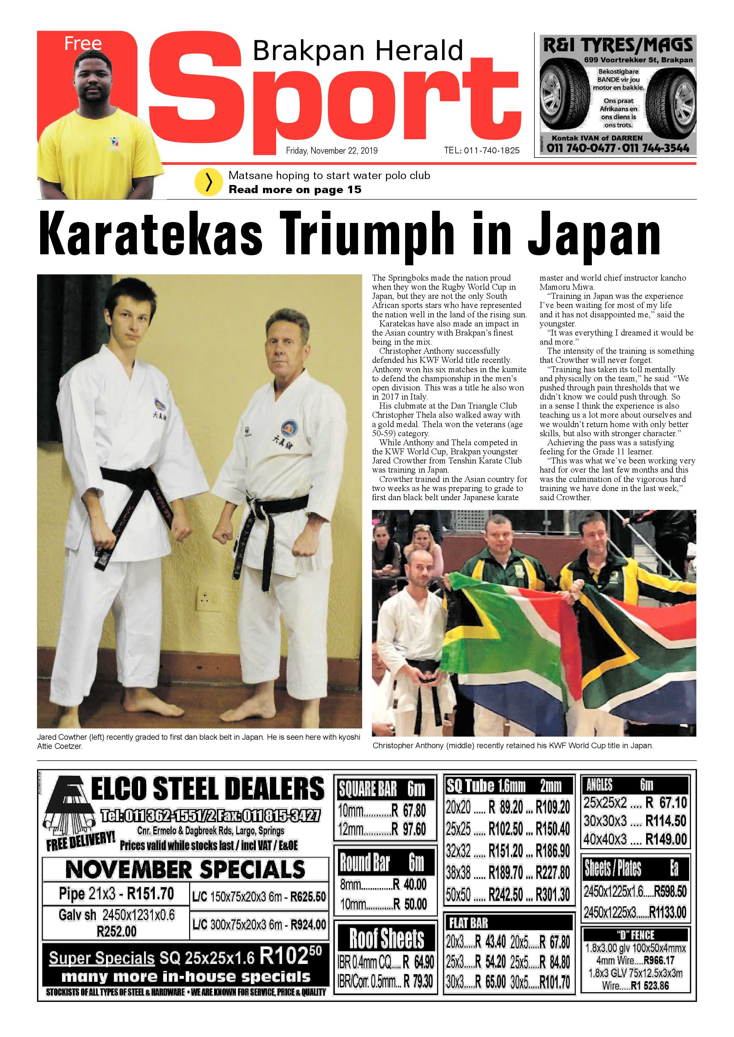 Brakpan Herald 22 November 2019 page 16