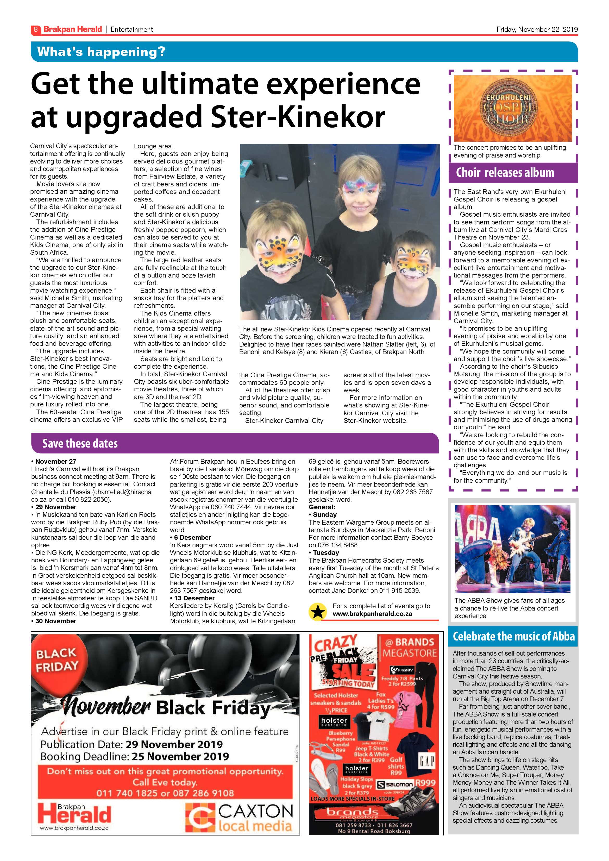 Brakpan Herald 22 November 2019 page 8