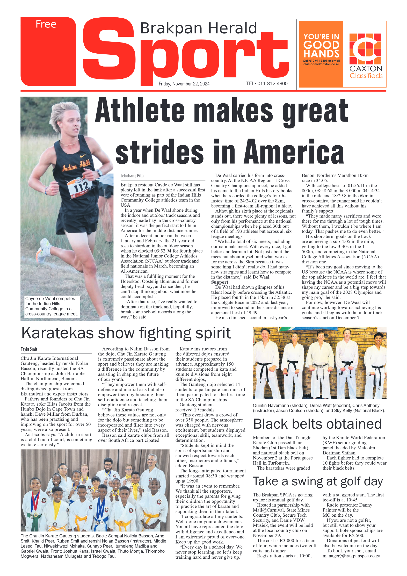 Brakpan Herald 22 November 2024 page 8