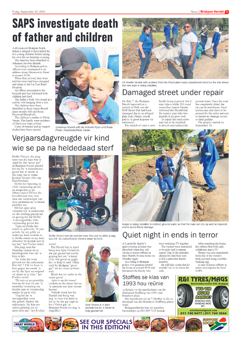 Brakpan Herald 22 September 2023 page 3