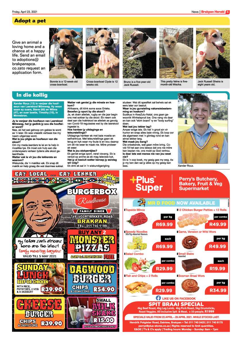 Brakpan Herald 23 April 2021 page 5