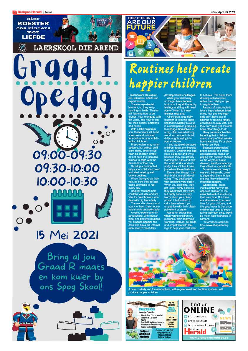 Brakpan Herald 23 April 2021 page 6