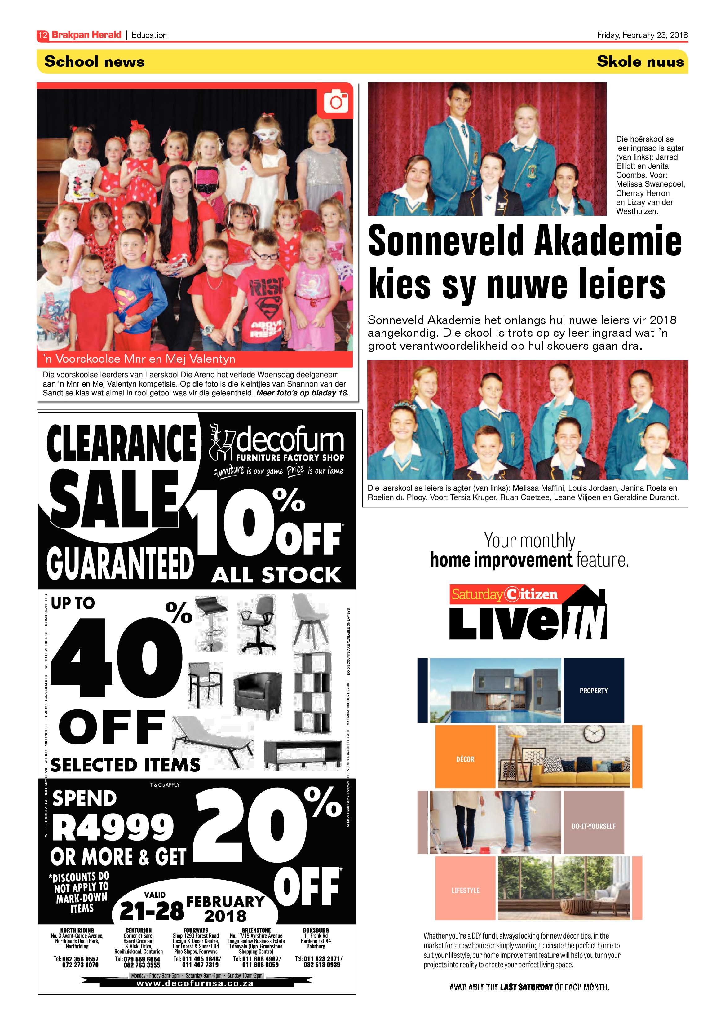 Brakpan Herald 23 February 2018 page 14
