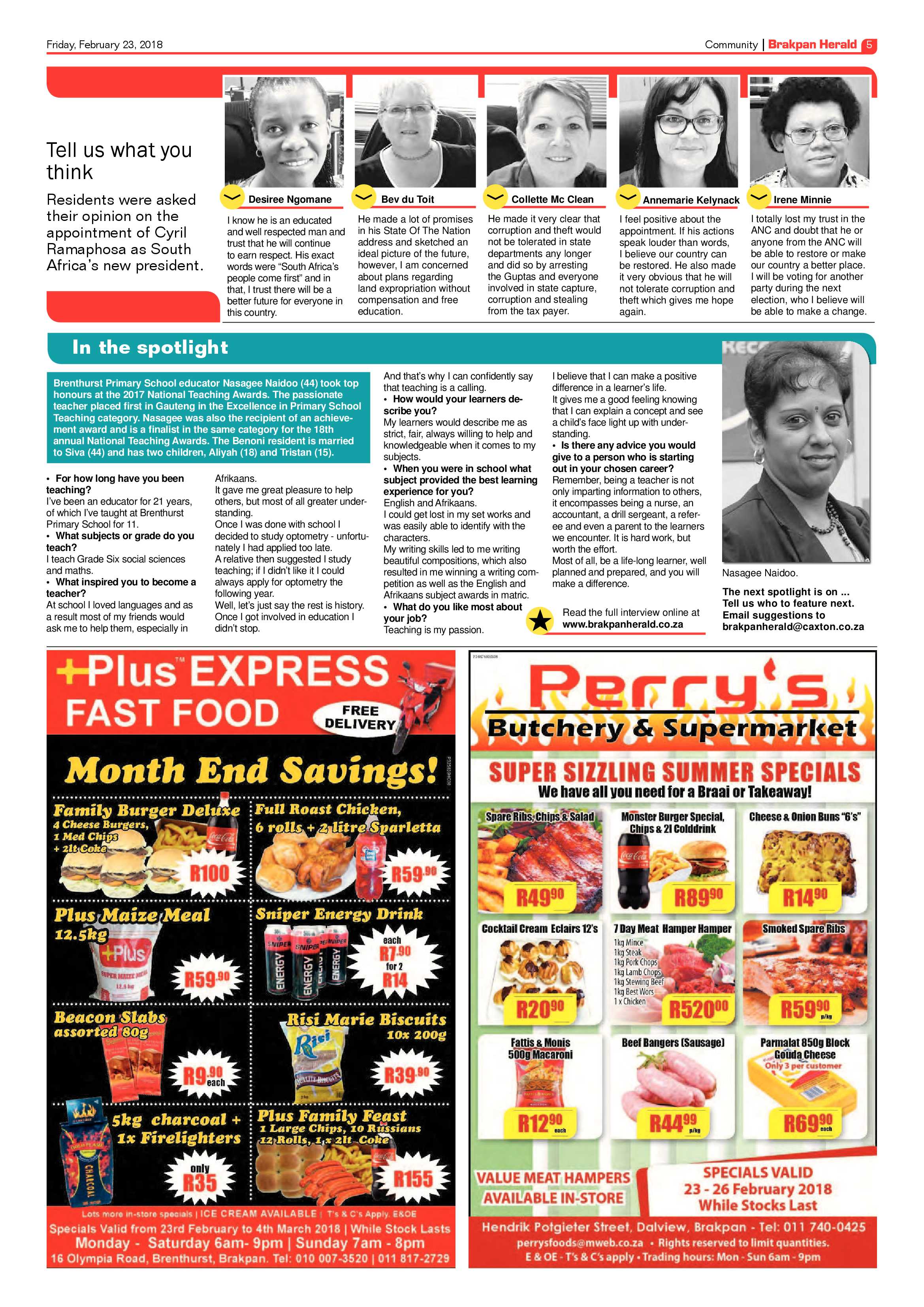 Brakpan Herald 23 February 2018 page 7